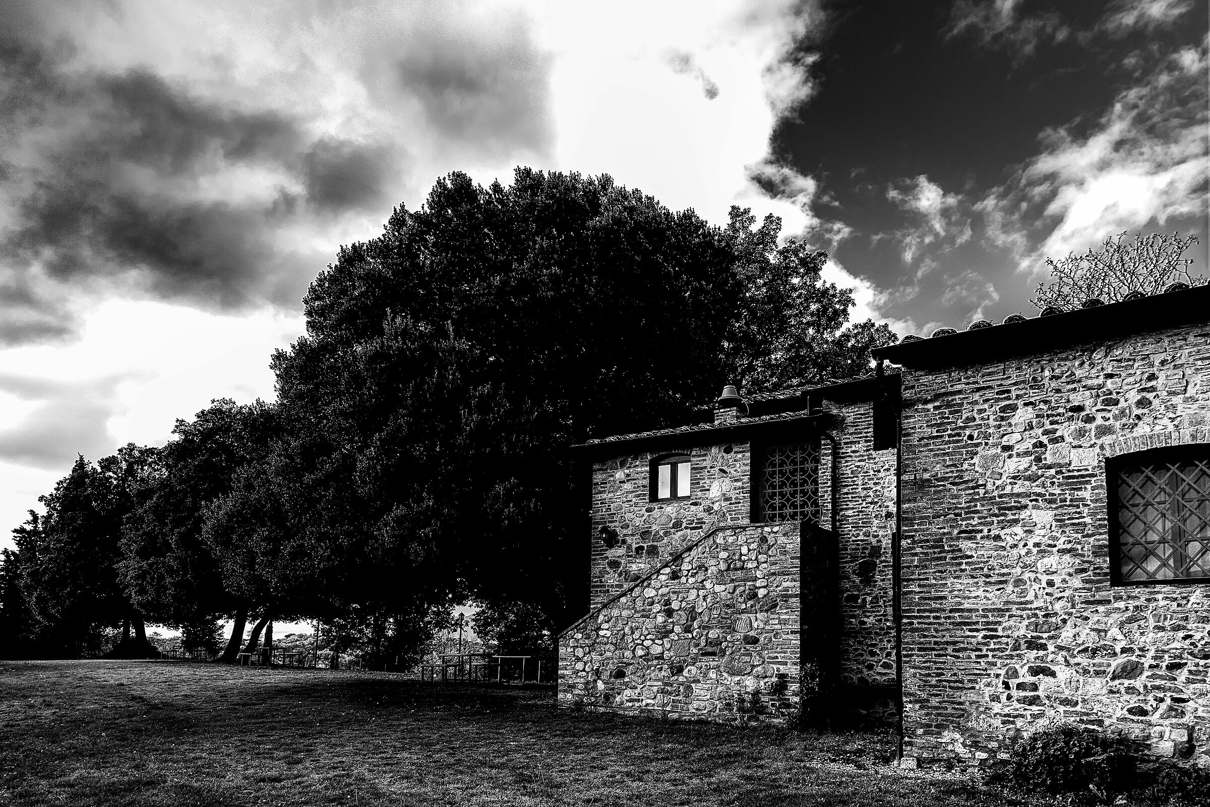 landscape surroundings city of the parish church