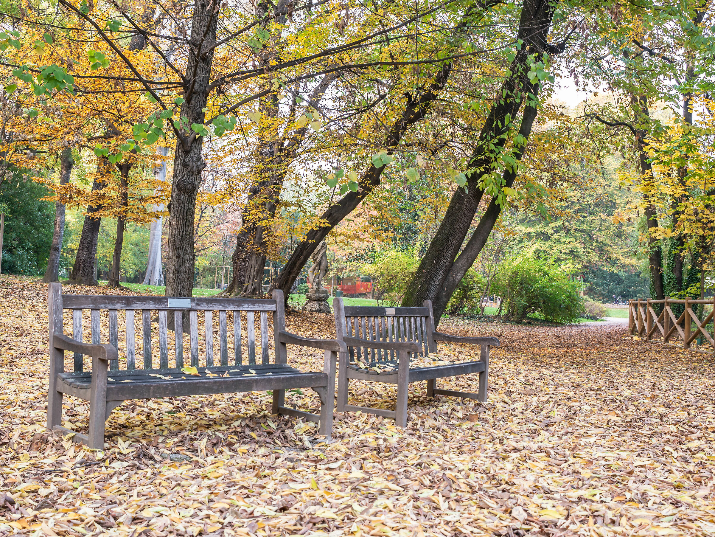 Garden of villa Belgiojoso Bonaparte - Milan