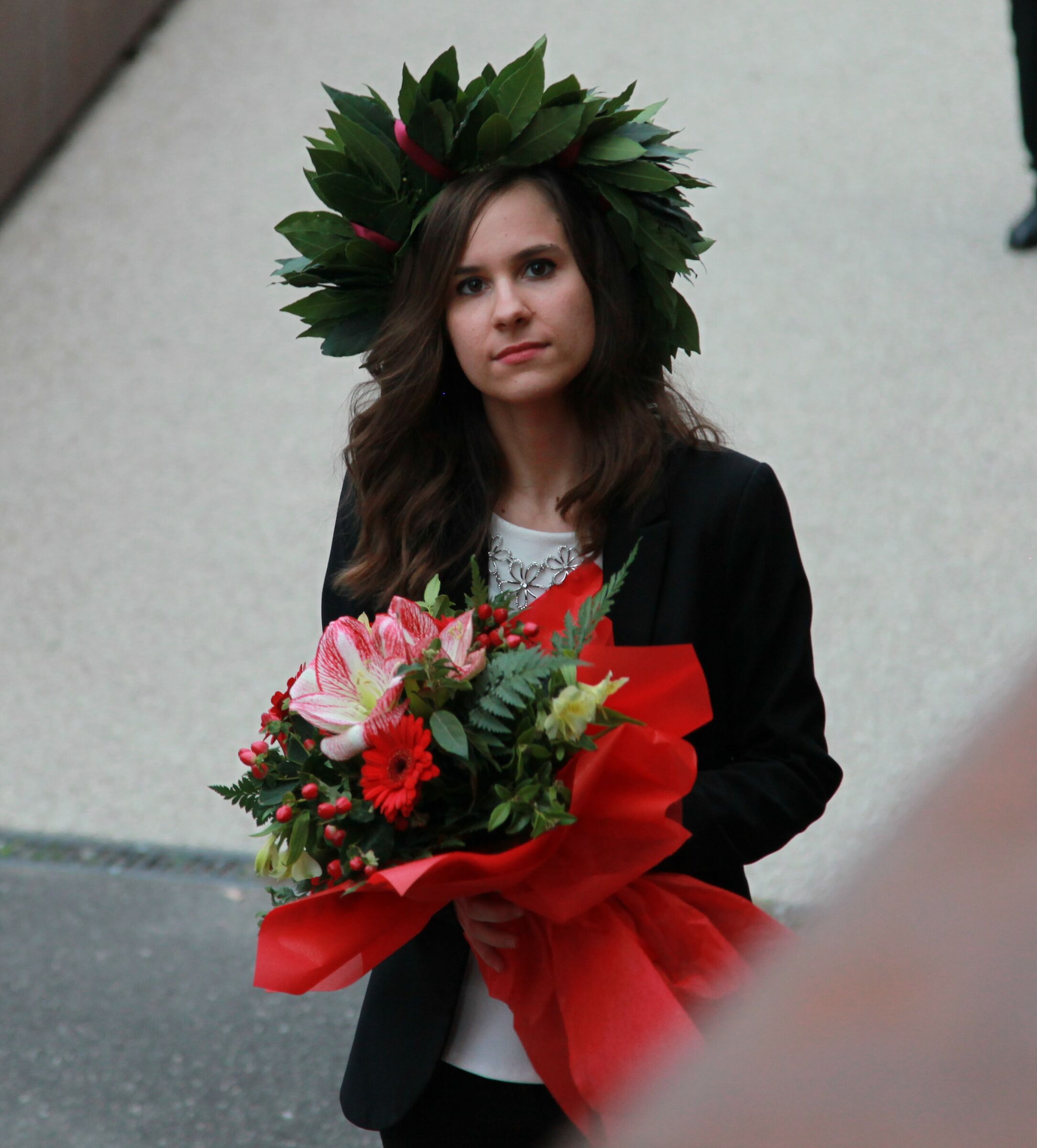verona, festa di laurea , fatta dal castello .