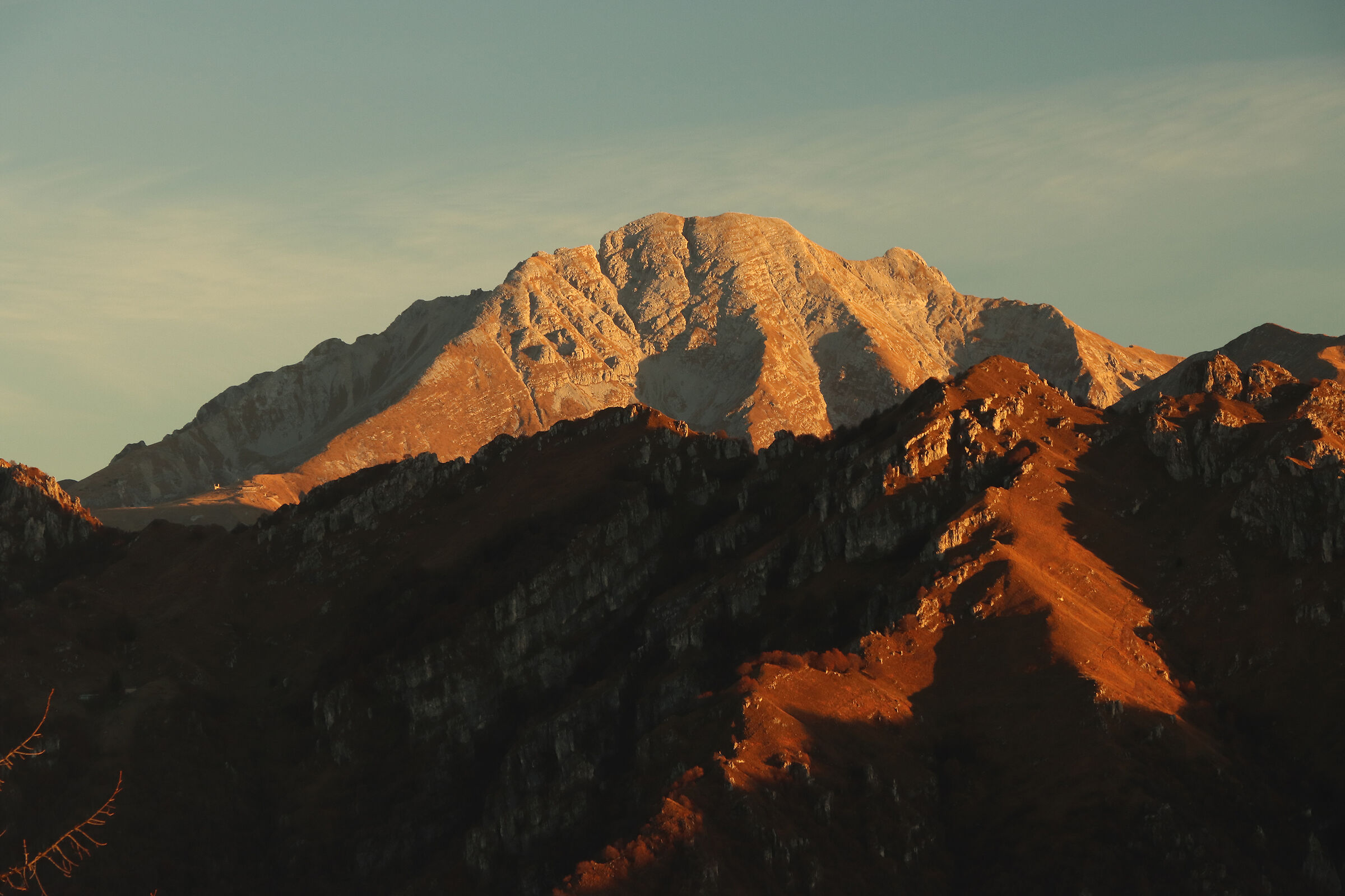 luci del mattino sull'Arera