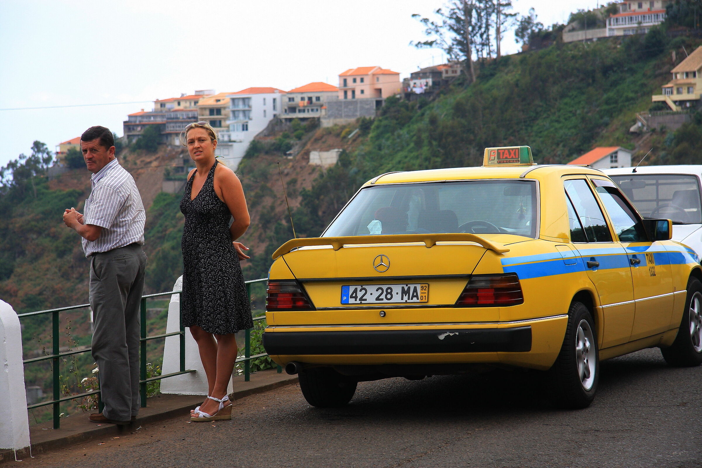 Con il taxista di Madeira....jose'