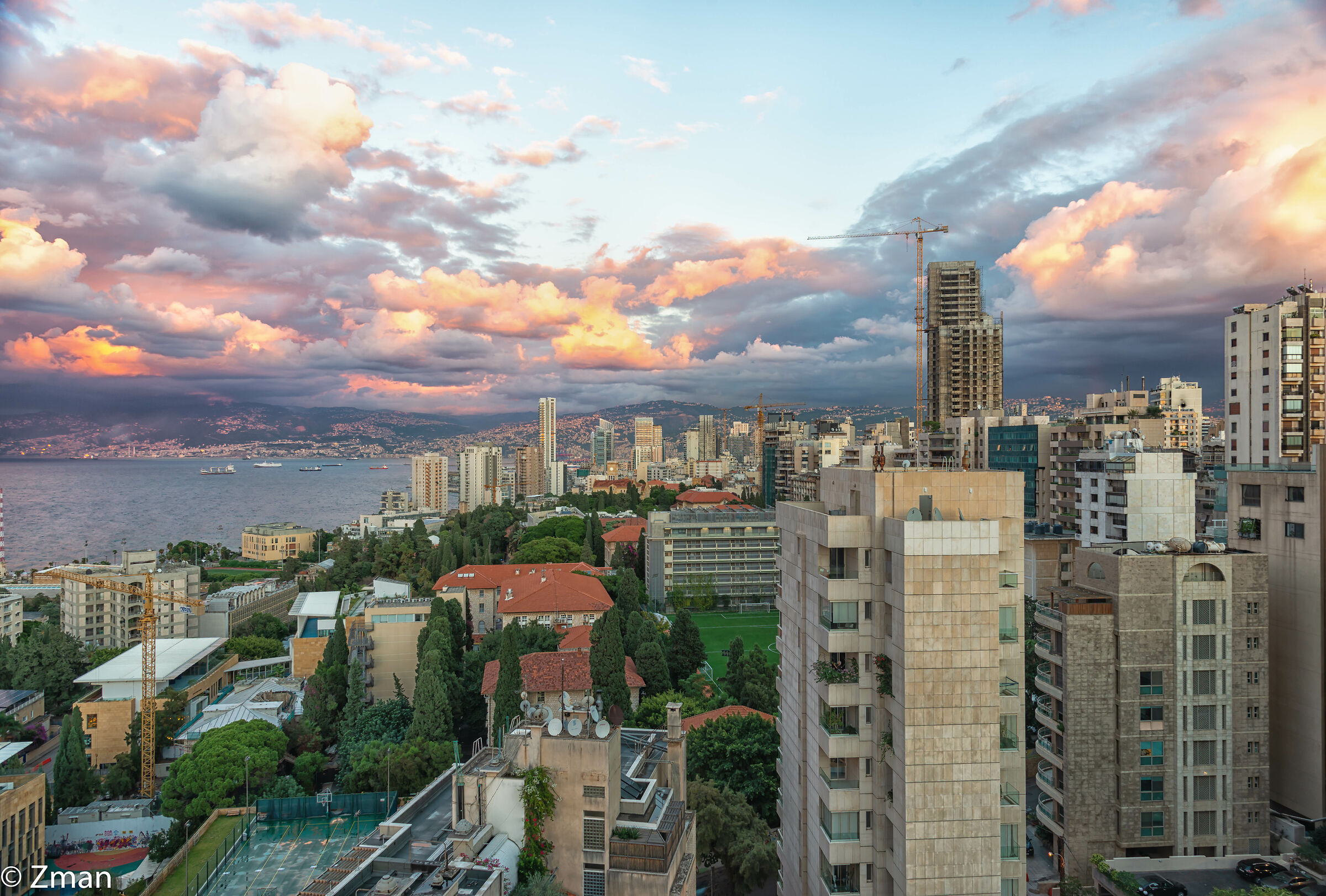 Beirut at Sunset