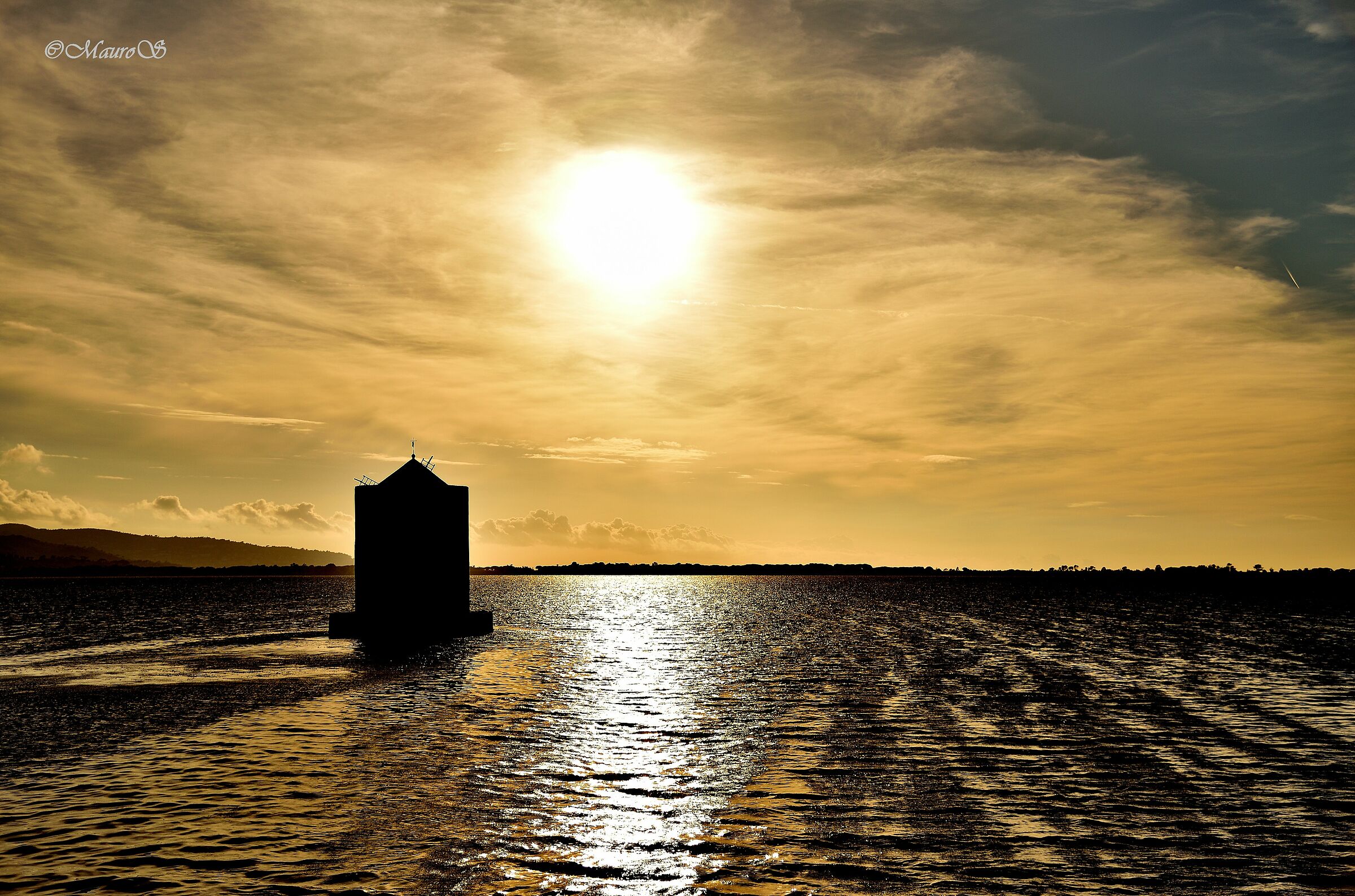 The Mill at sunset