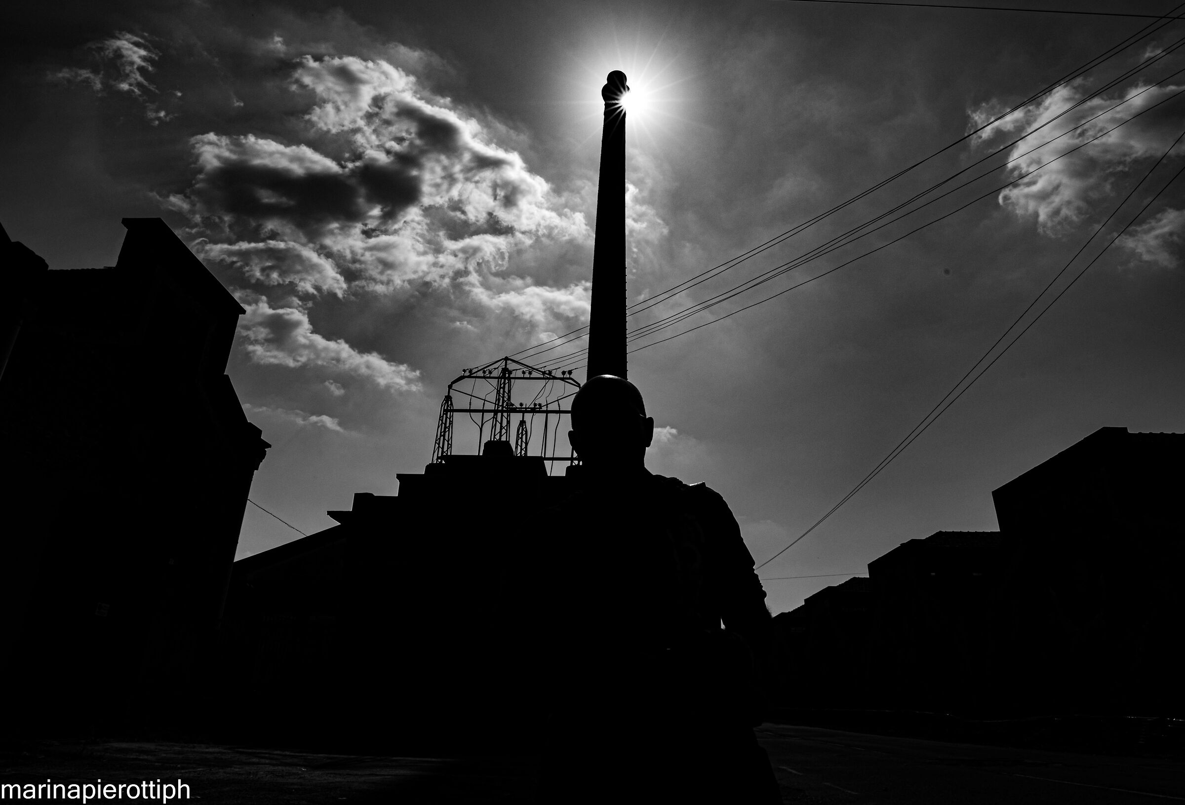 ....trafitto da un raggio di sole