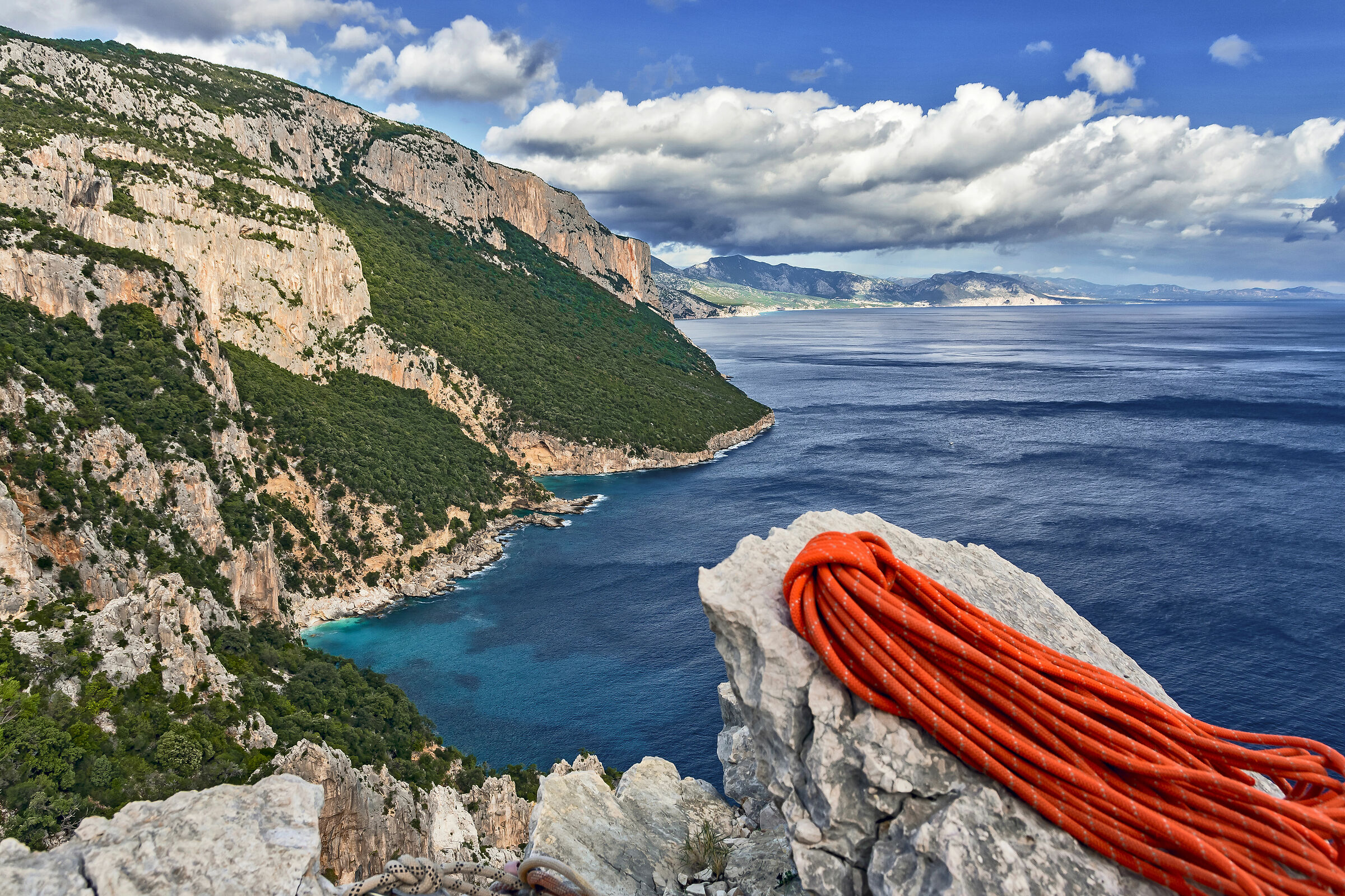 Sea and mountains. What else?