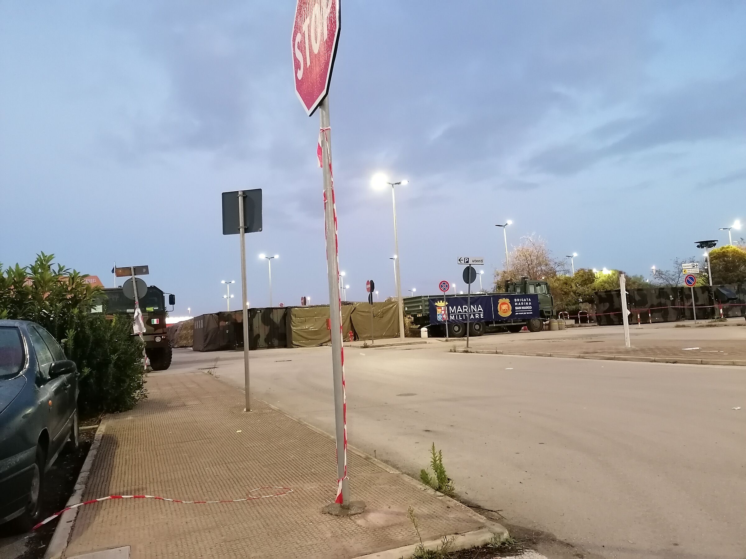 L'esercito a Barletta per il Covid19