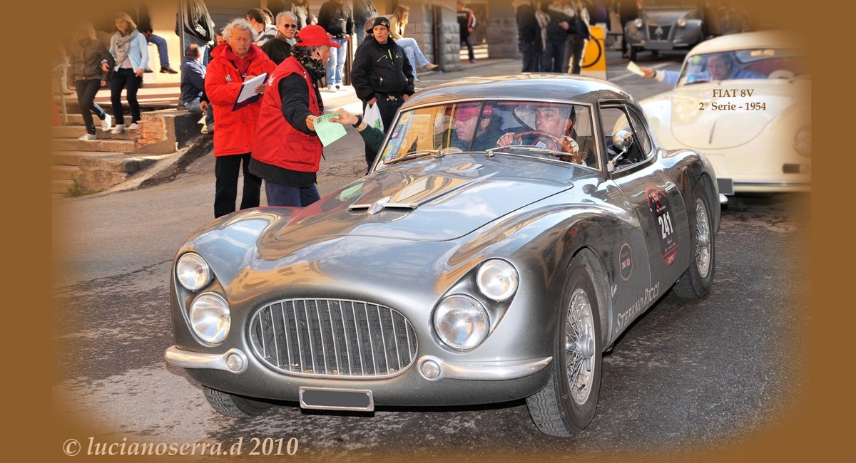 Fiat 8V Berlinetta 2° Serie (1954) al Controllo Orario