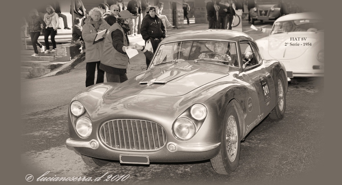 Fiat 8V Berlinetta 2° Serie (1954) al Controllo Orario