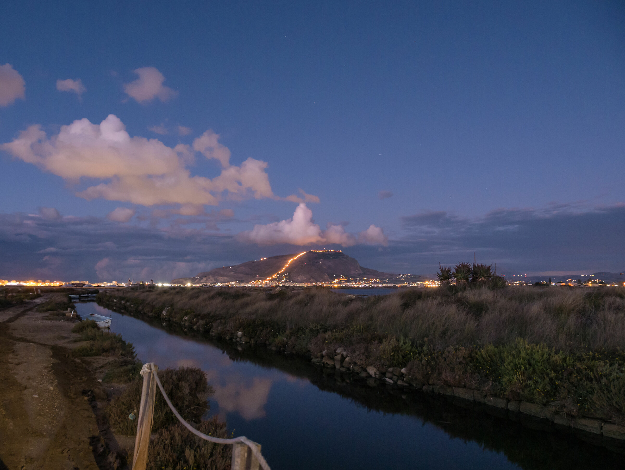 Erice from the Salt Pans