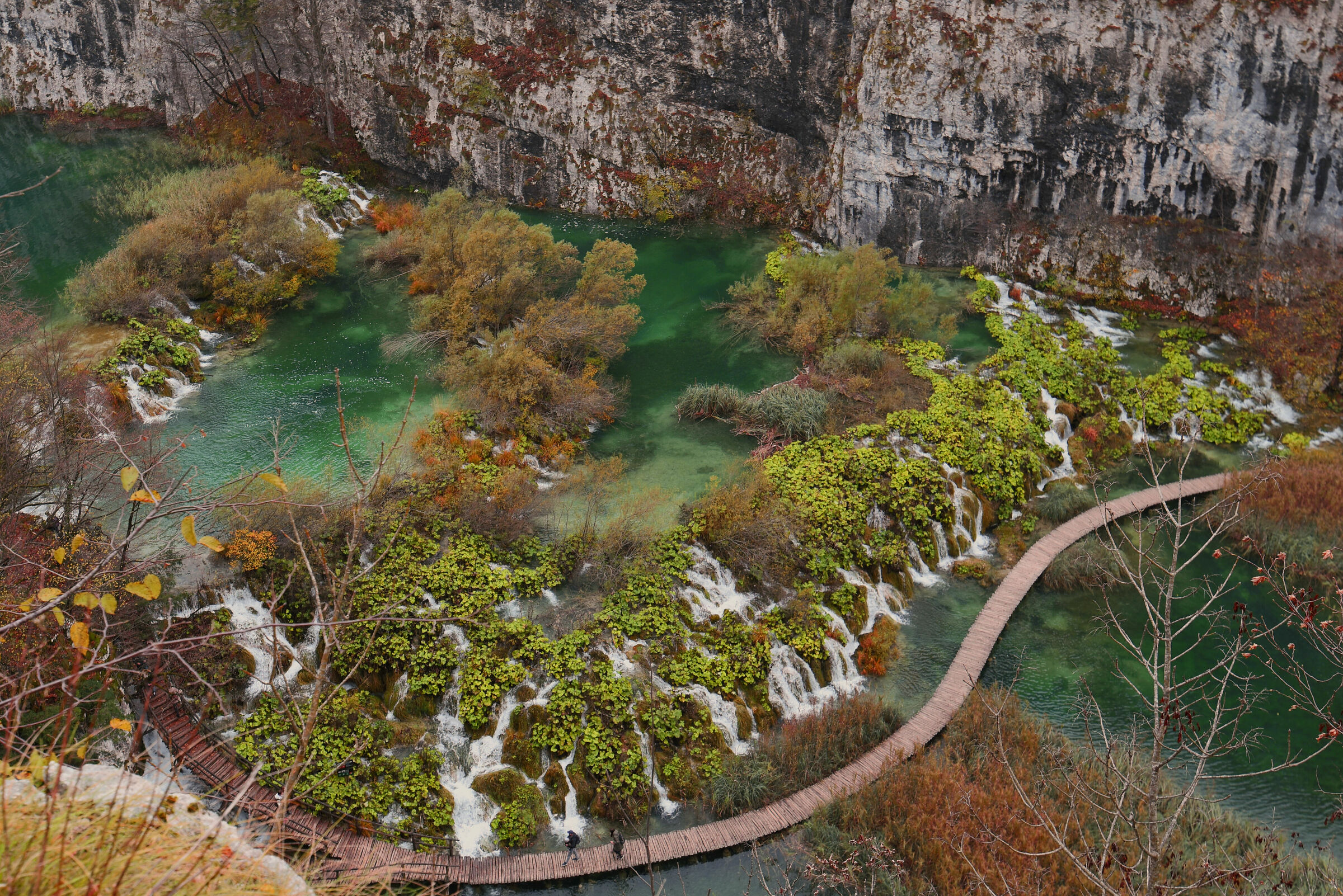 Plitvice Lakes - Top View