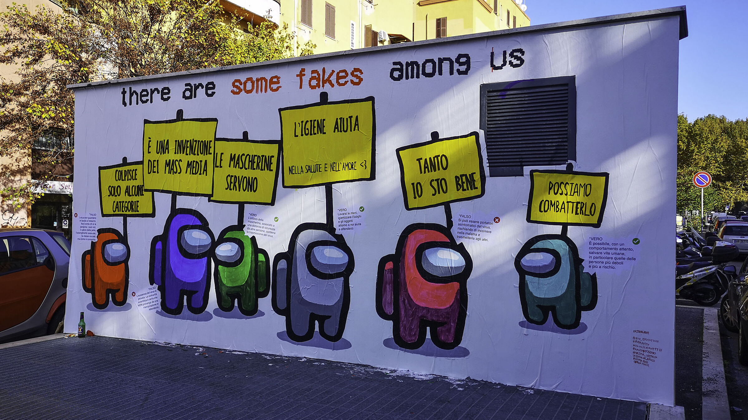 Lotta al Covid 19 nella periferia di Roma