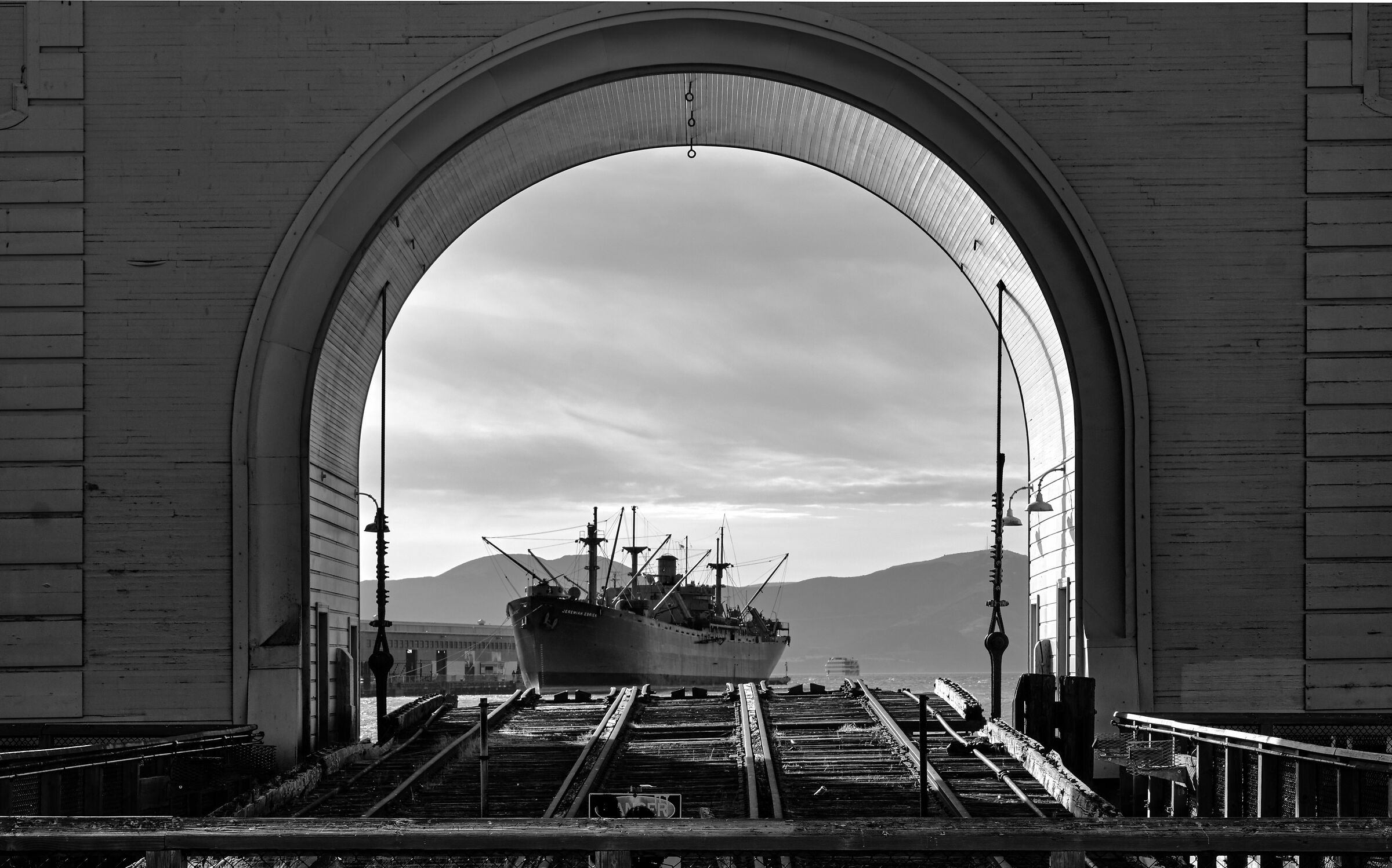 Particolare del porto di San Francisco