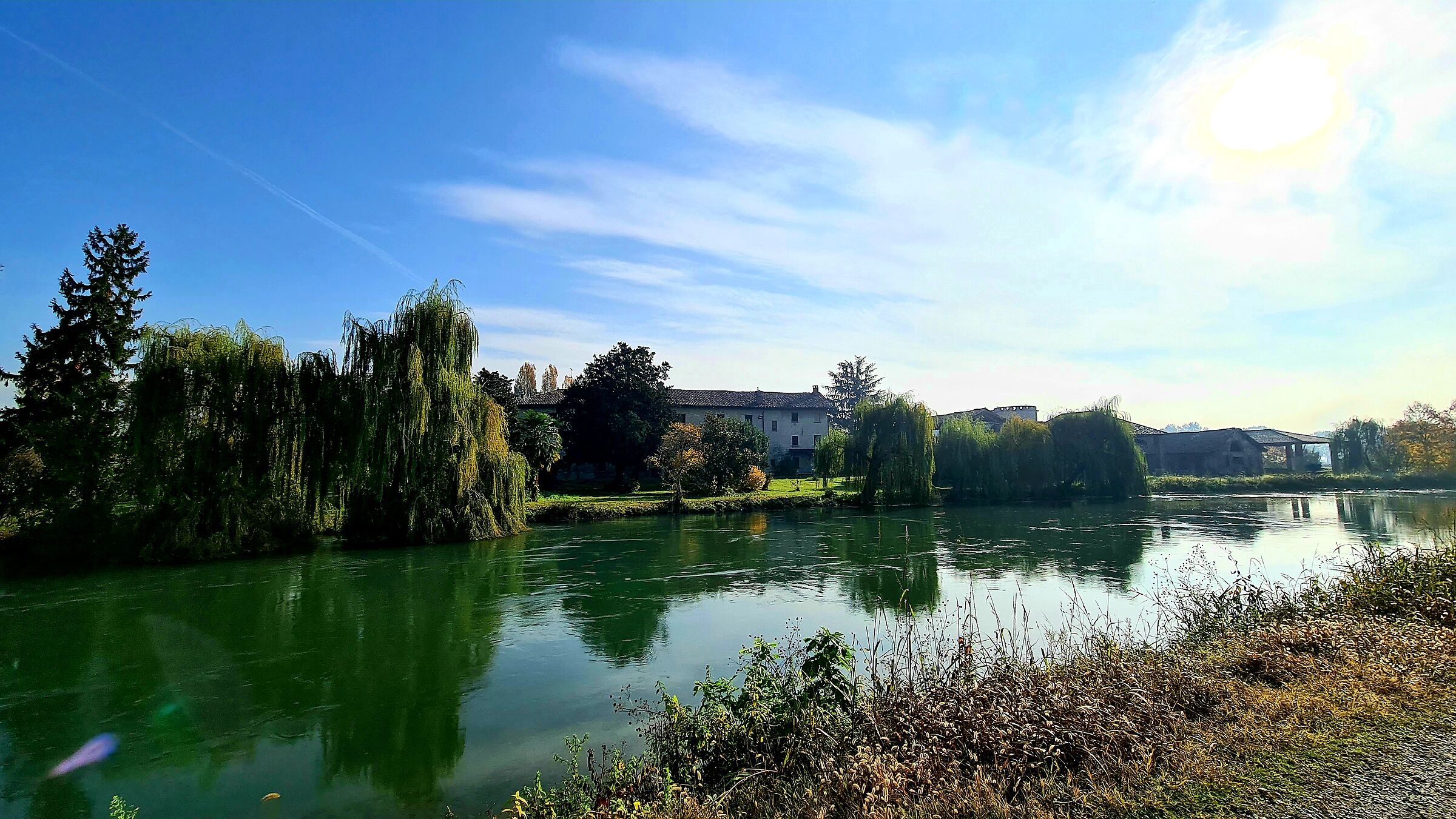 Passeggiata sulla Muzza