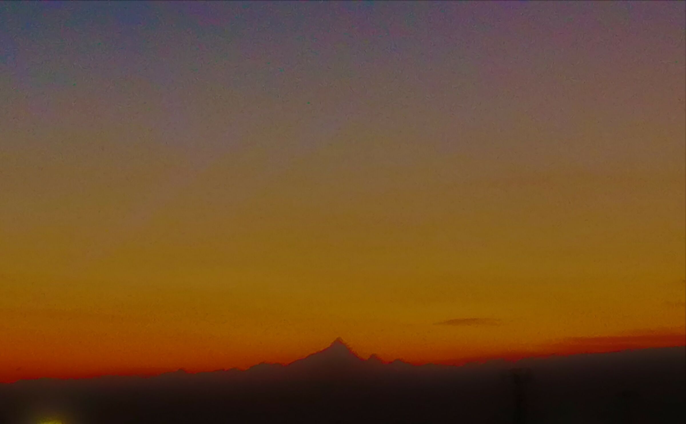 tramonto sul monviso..