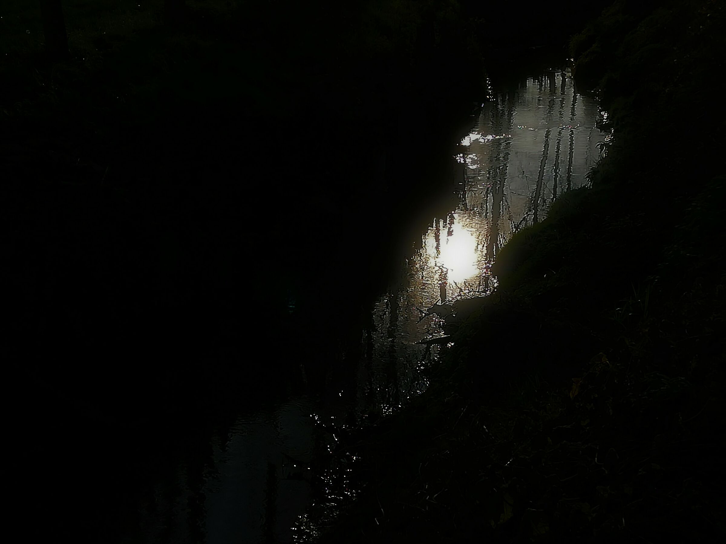 il sole si specchia..