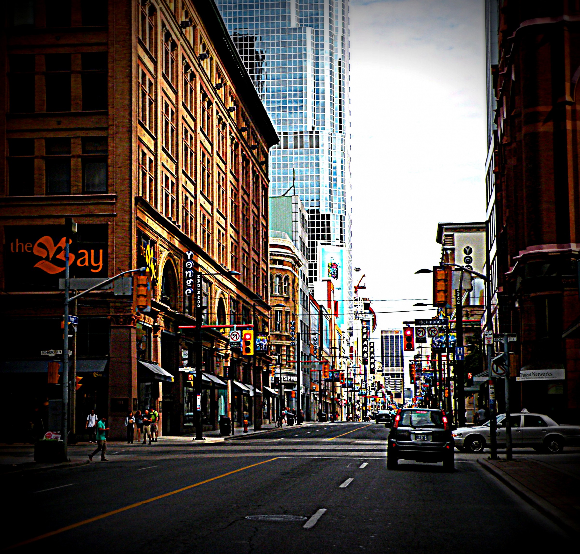 A street of Toronto