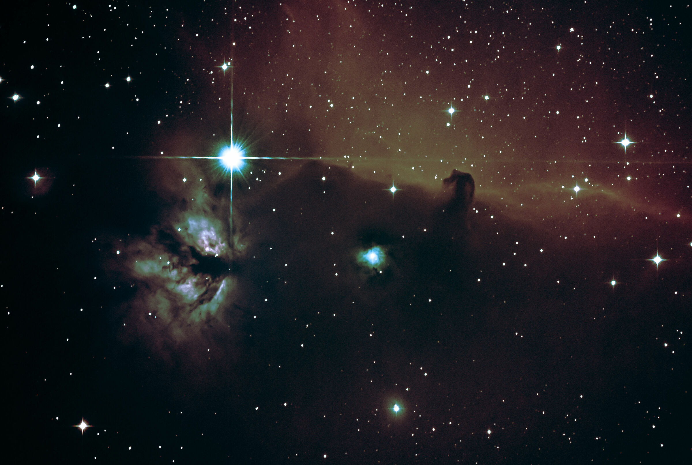 Nebulosa Fiamma & testa di cavallo