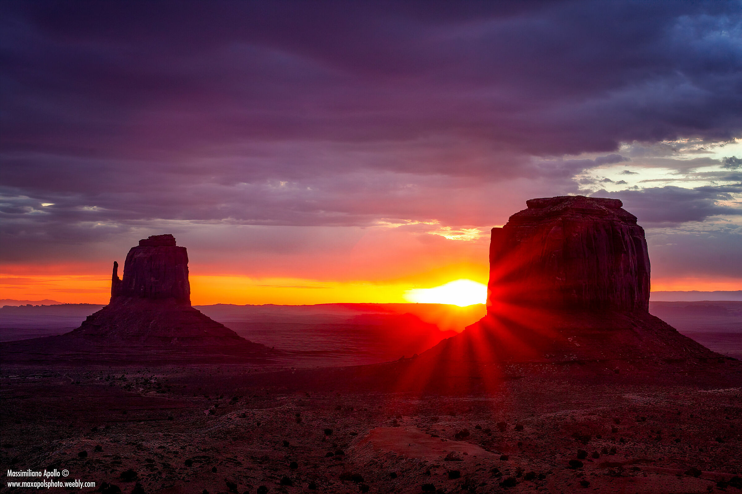 a monument of... Sunrise...