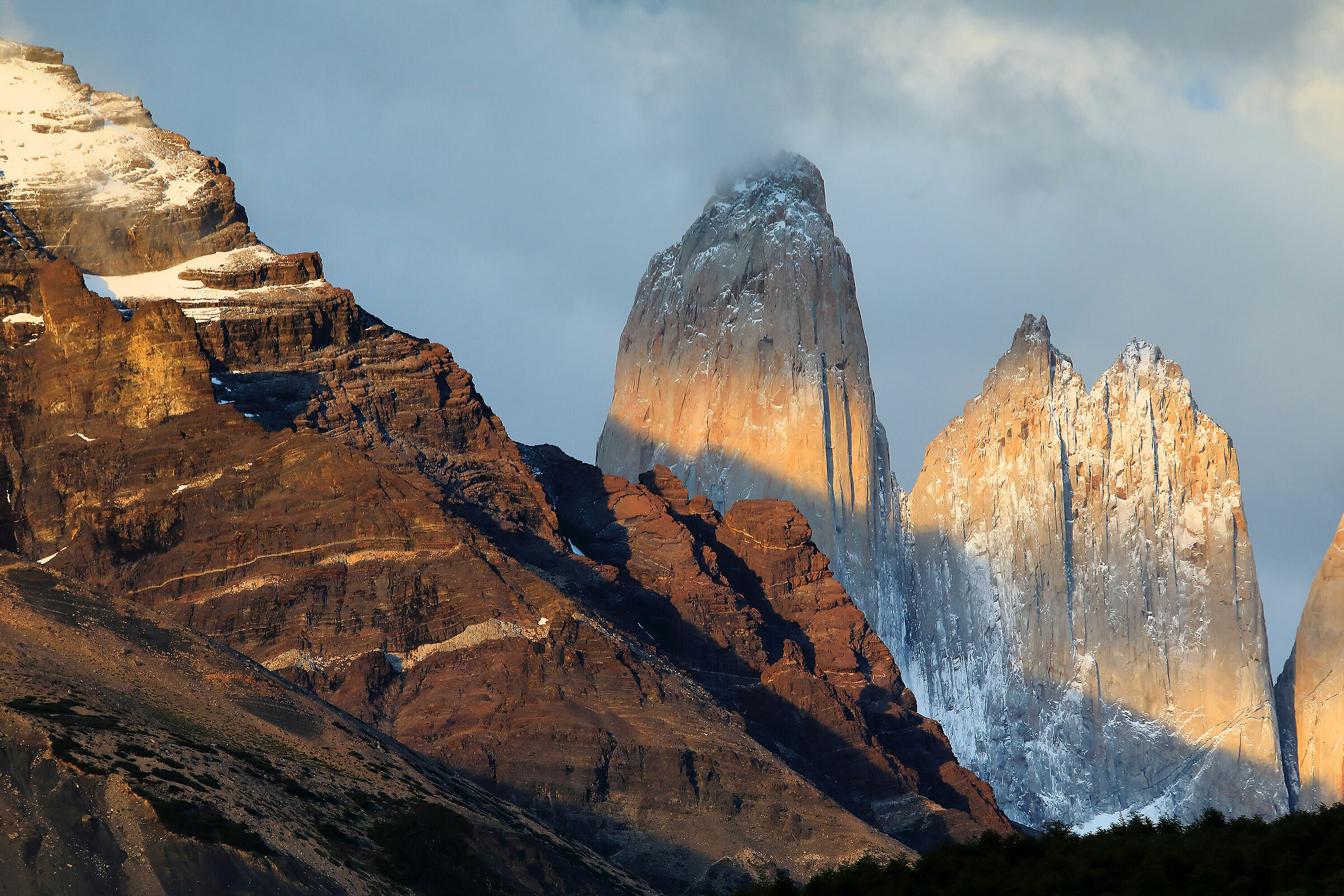Torres del Payne from Chilean Patagonia