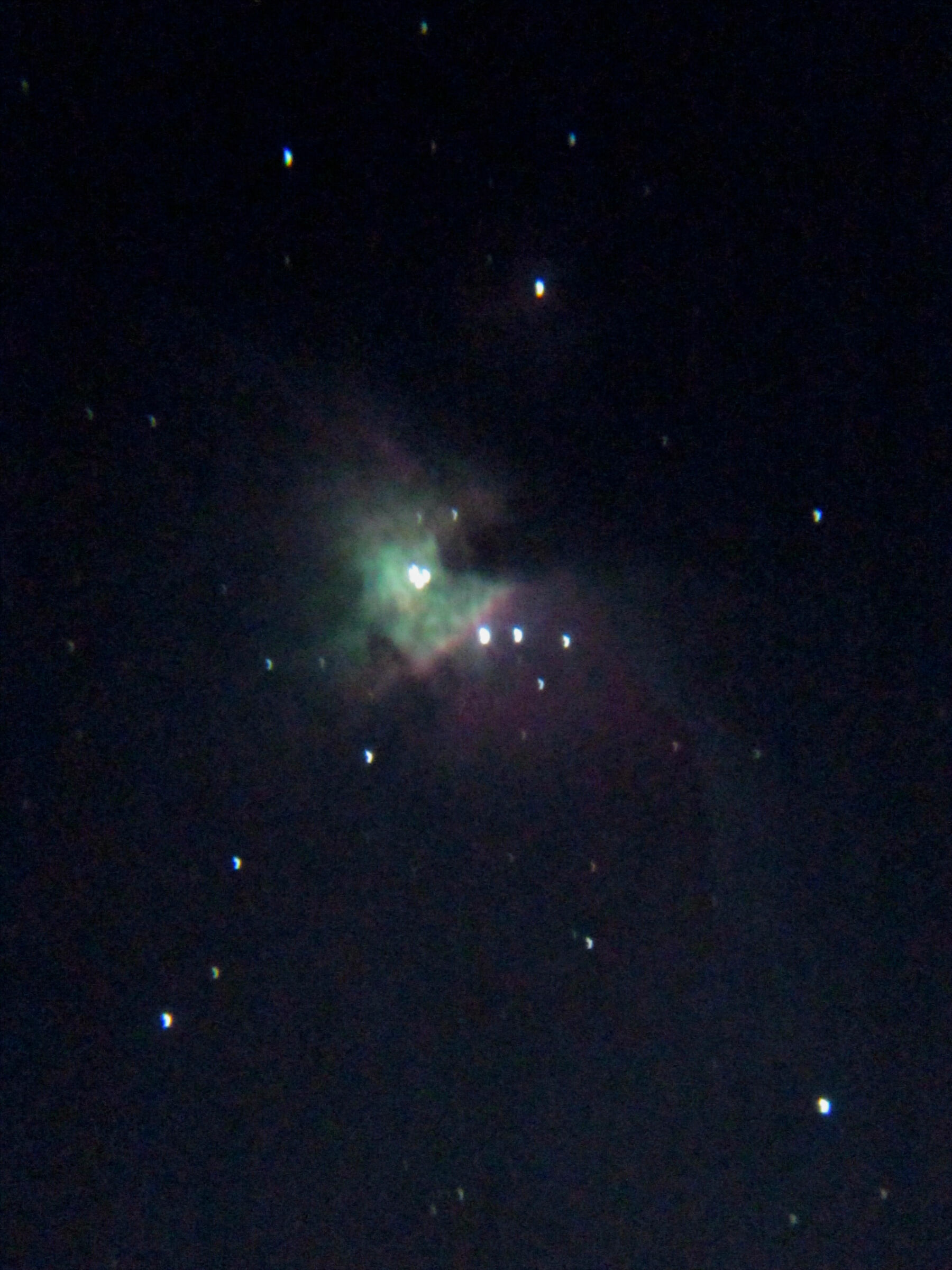 Nebulosa Orione M42 con compatta