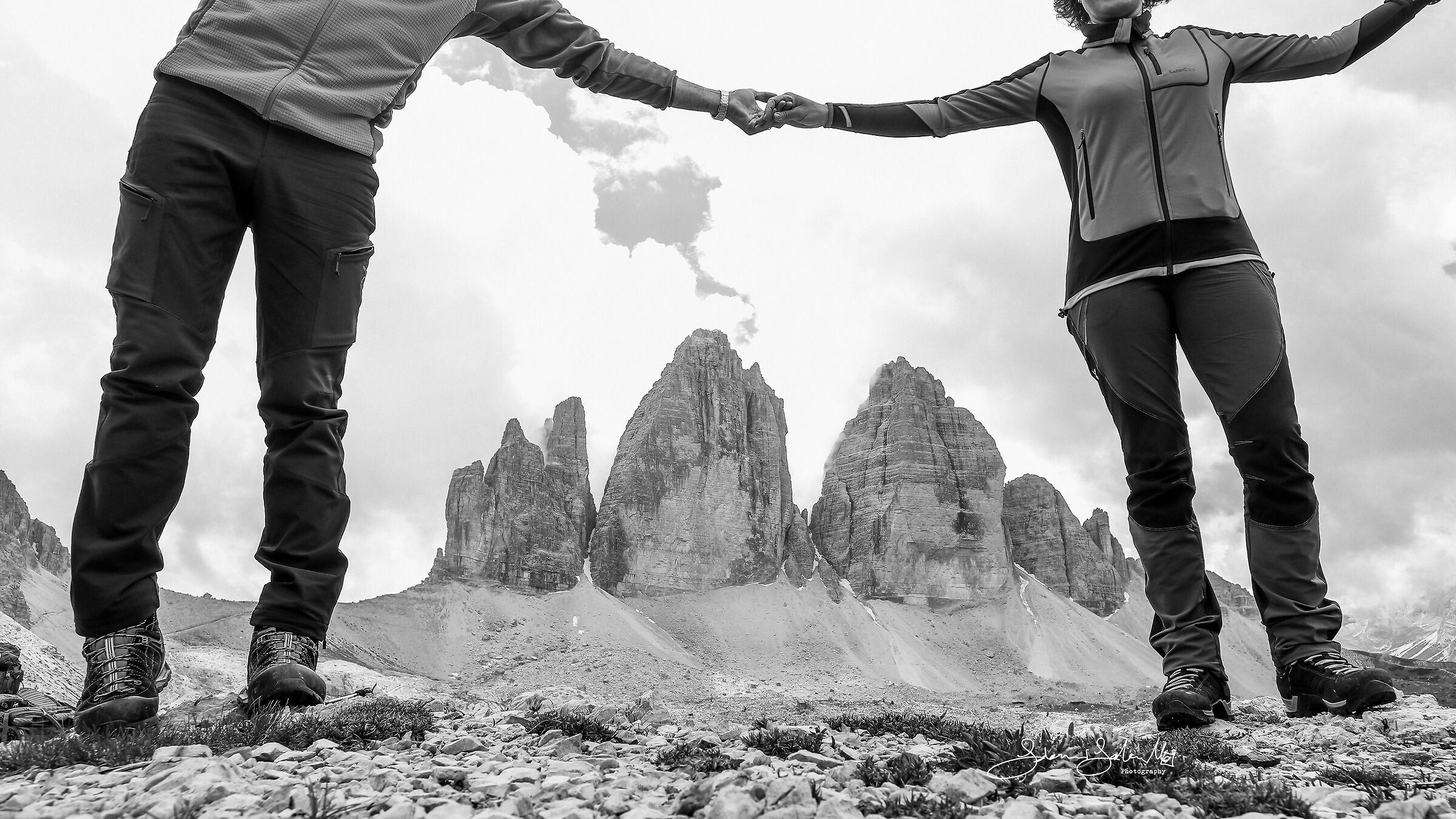 Together to three peaks