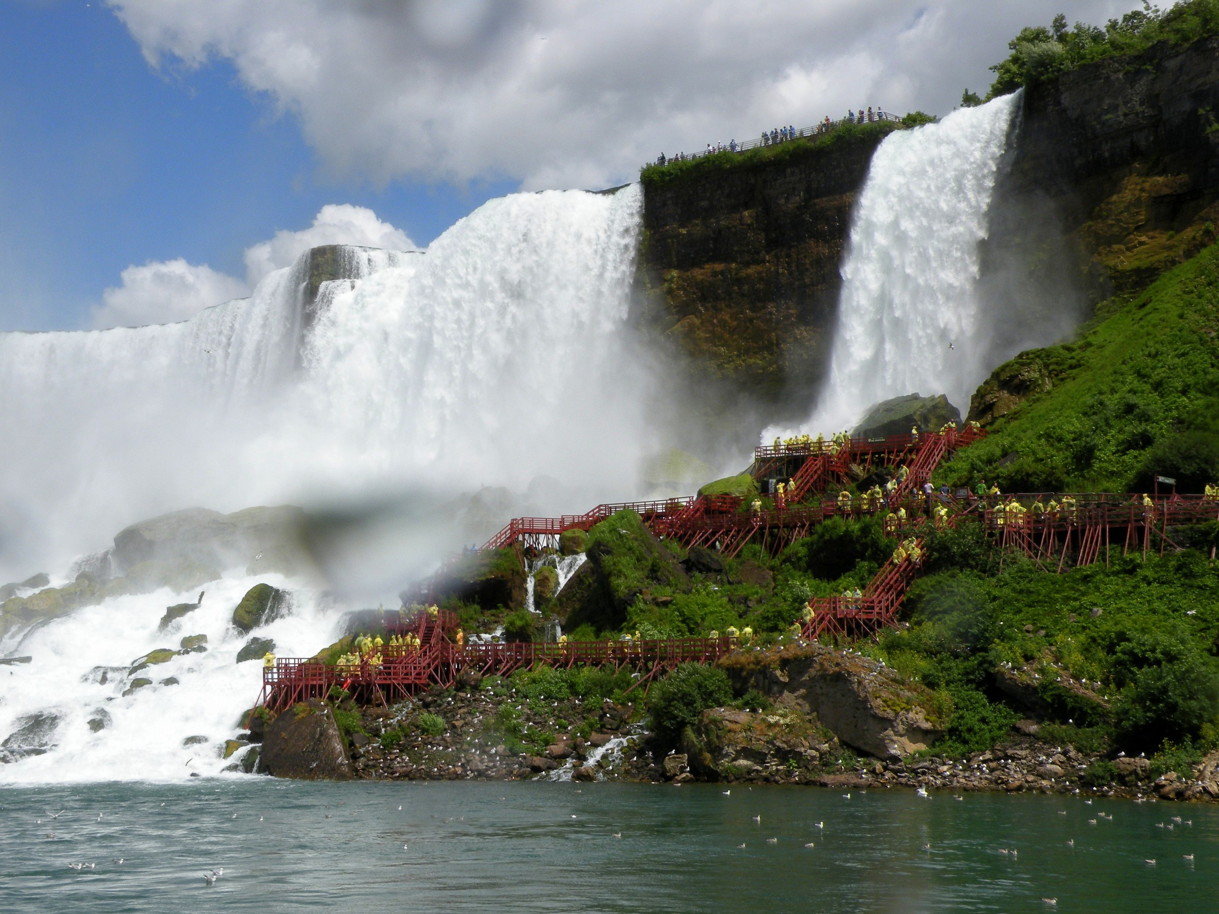 Il velo della sposa - Niagara Falls-  Parte USA
