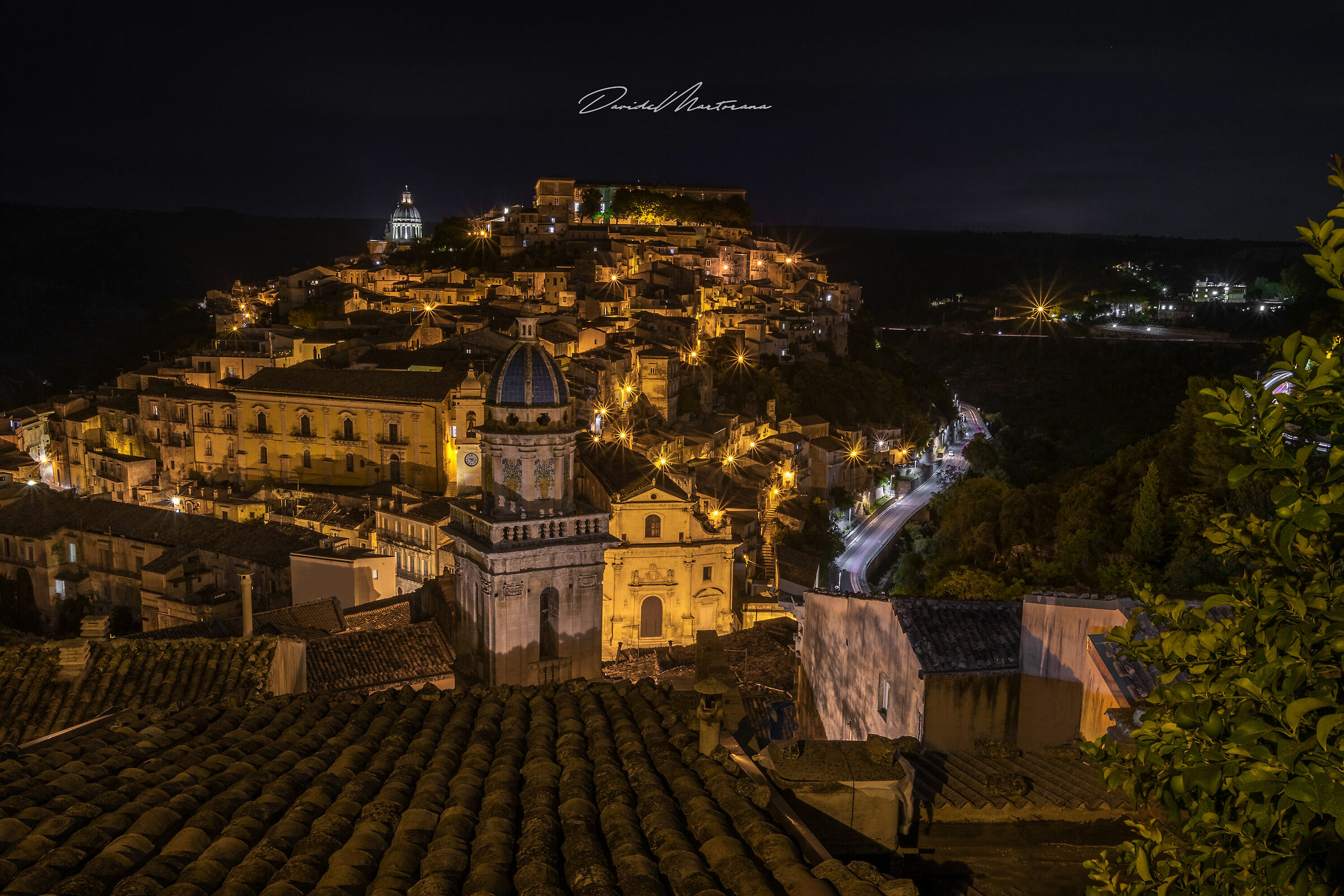 Ragusa Ibla sui tetti