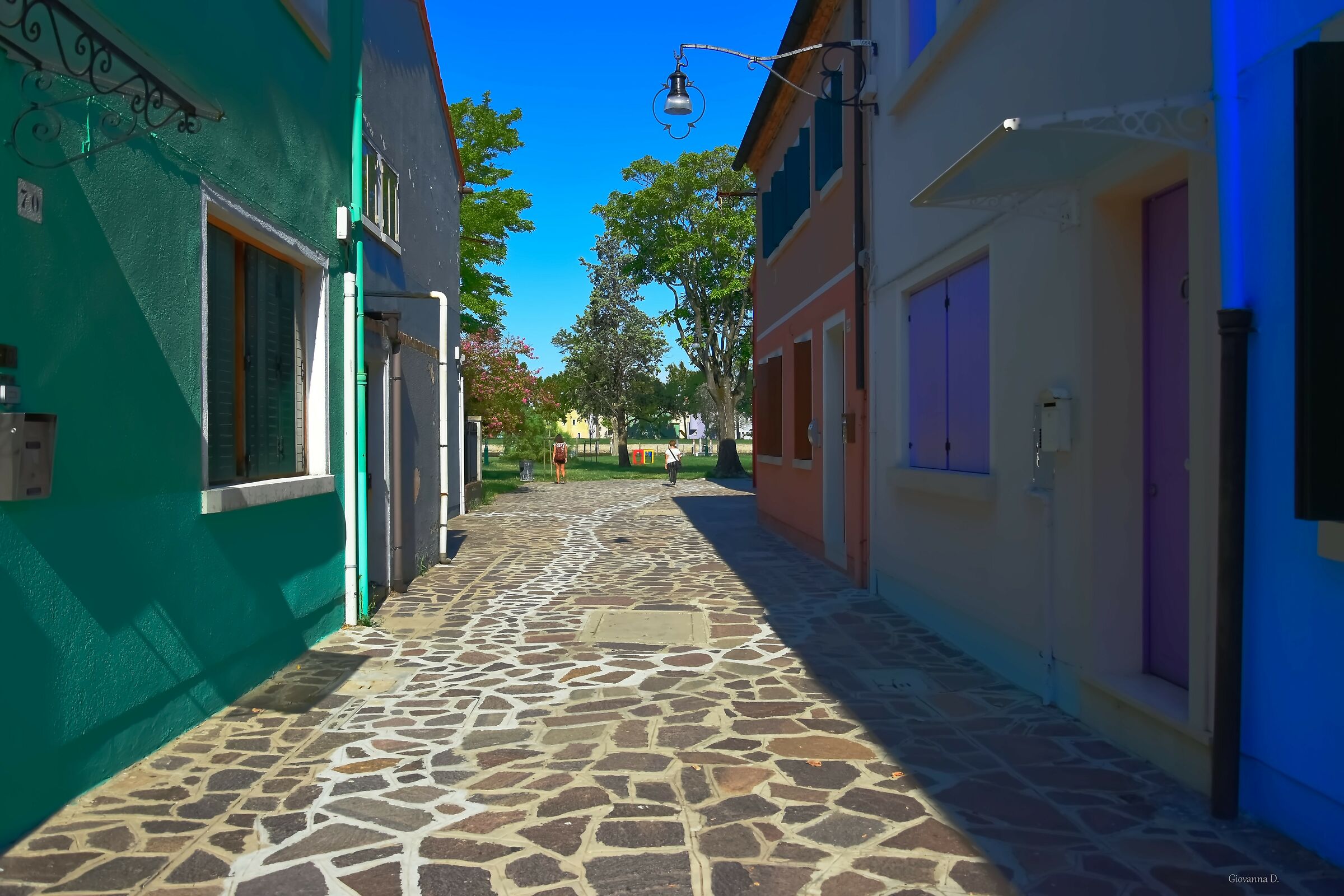 Passeggiare in mezzo ai colori