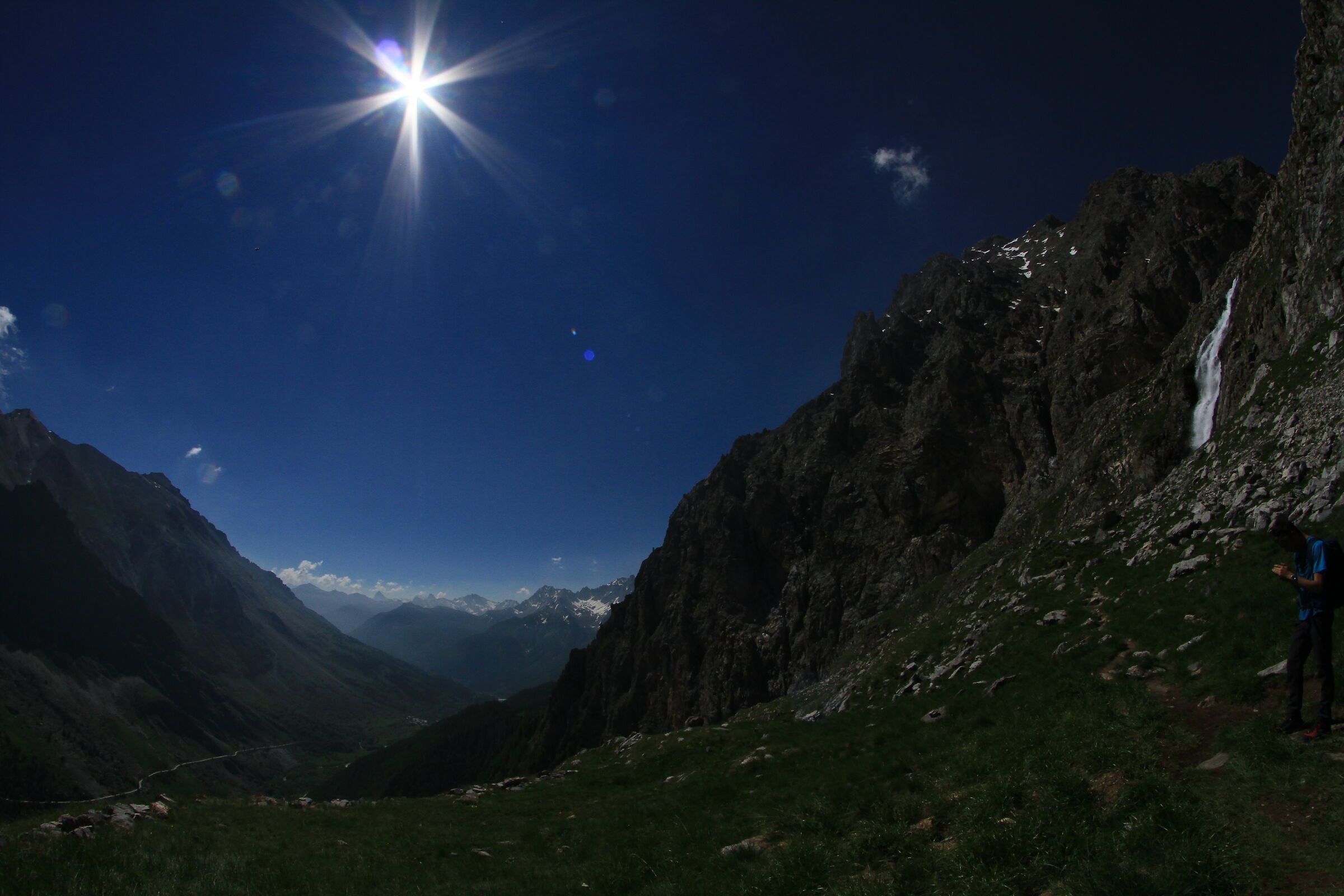 Alta Valle Maira  -  Cascate di Stroppia  - Giugno 2018