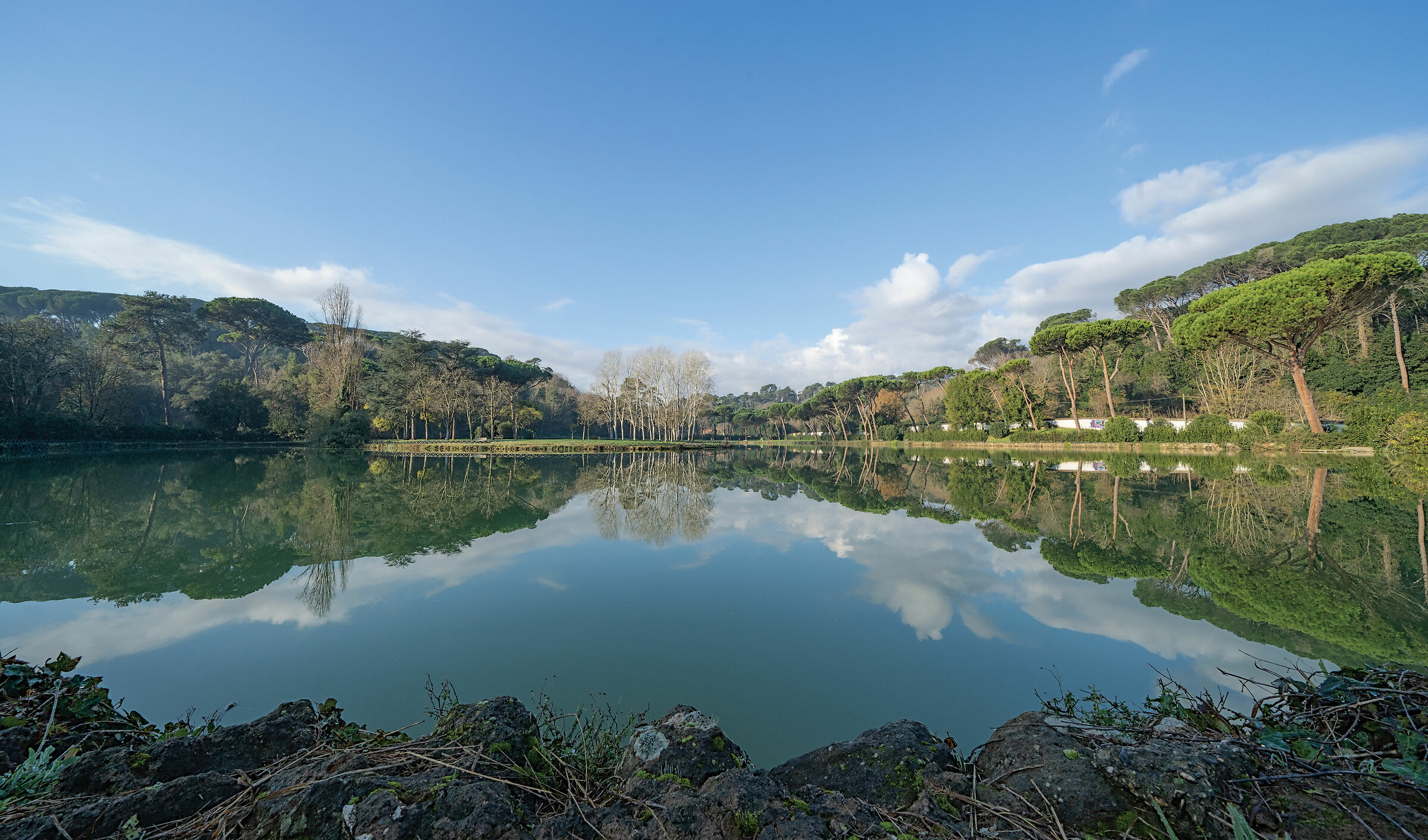 Pond of Villa Ada (Rome)
