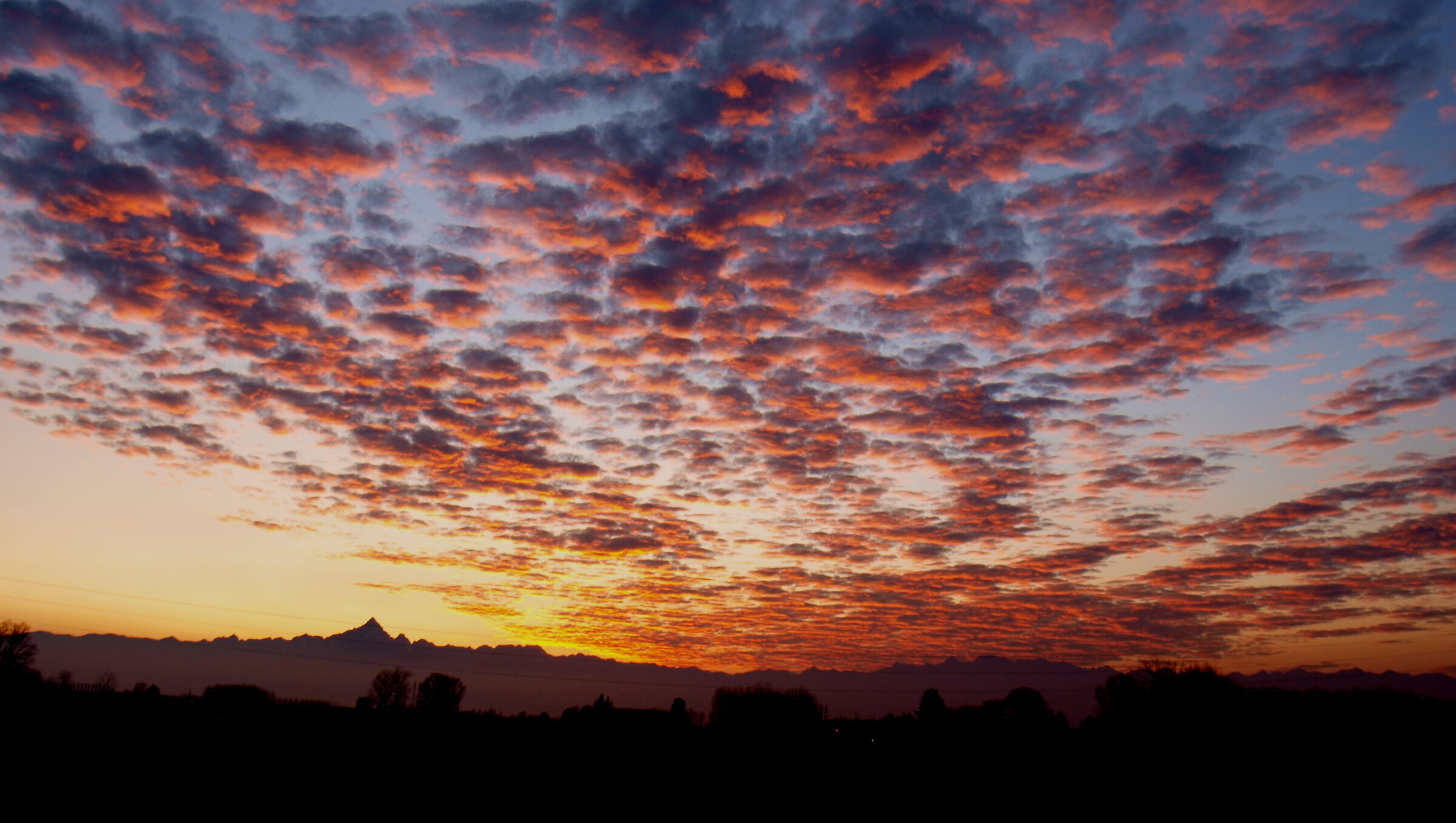 sunset from La Loggia 23-11-2020