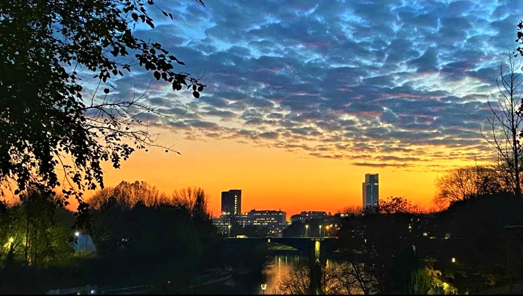 Torino al tramonto...