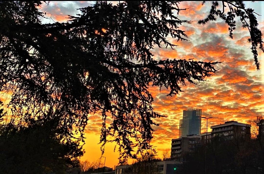 Torino al tramonto.