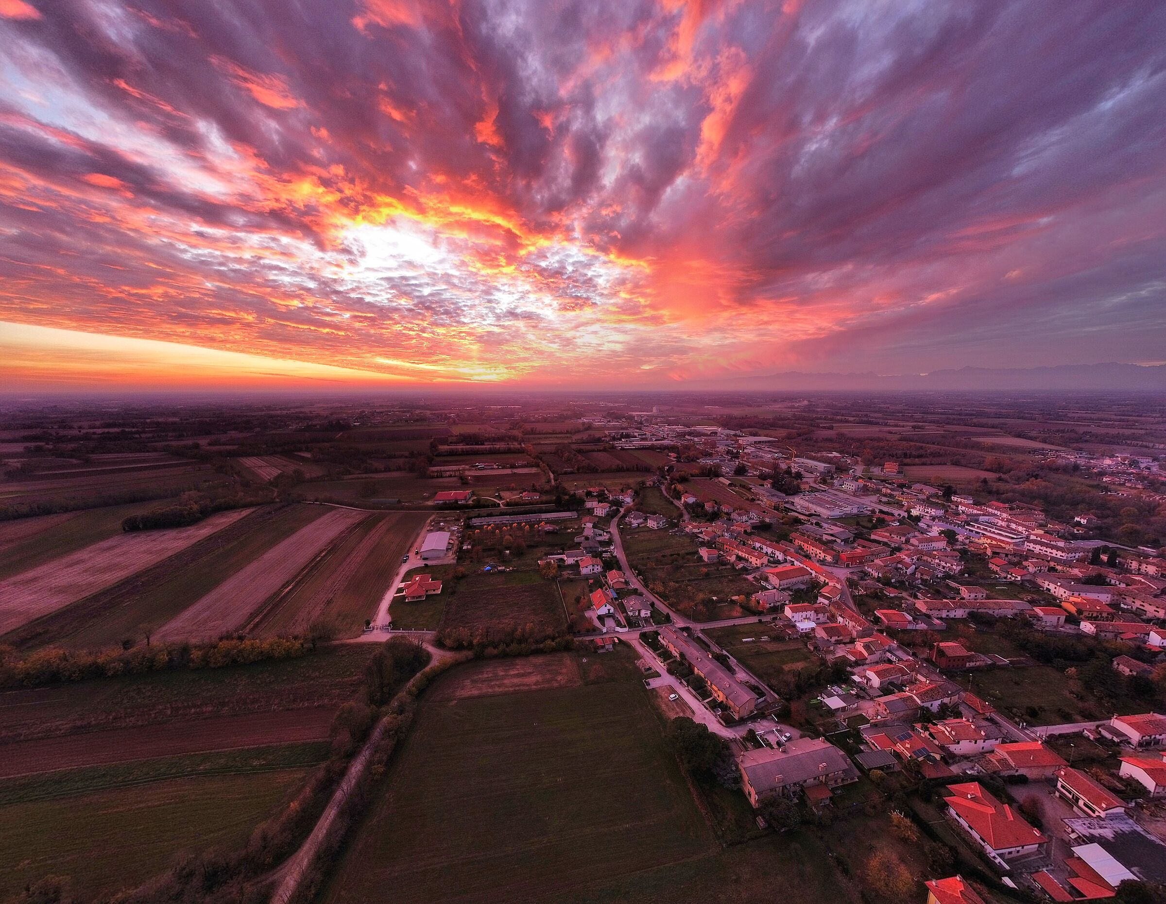 Prova tramonto Dji Mini 2