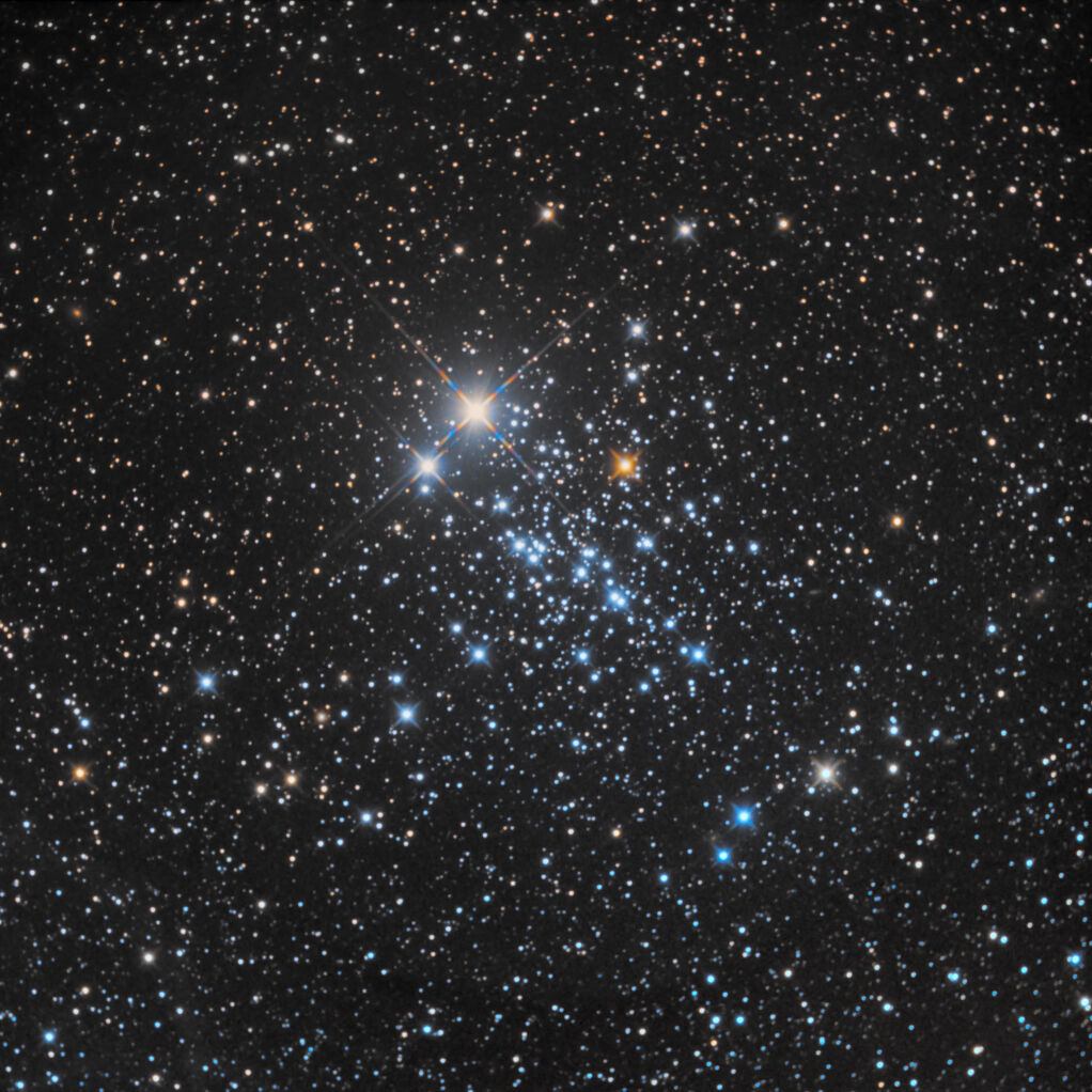 ngc457 ammasso Civetta