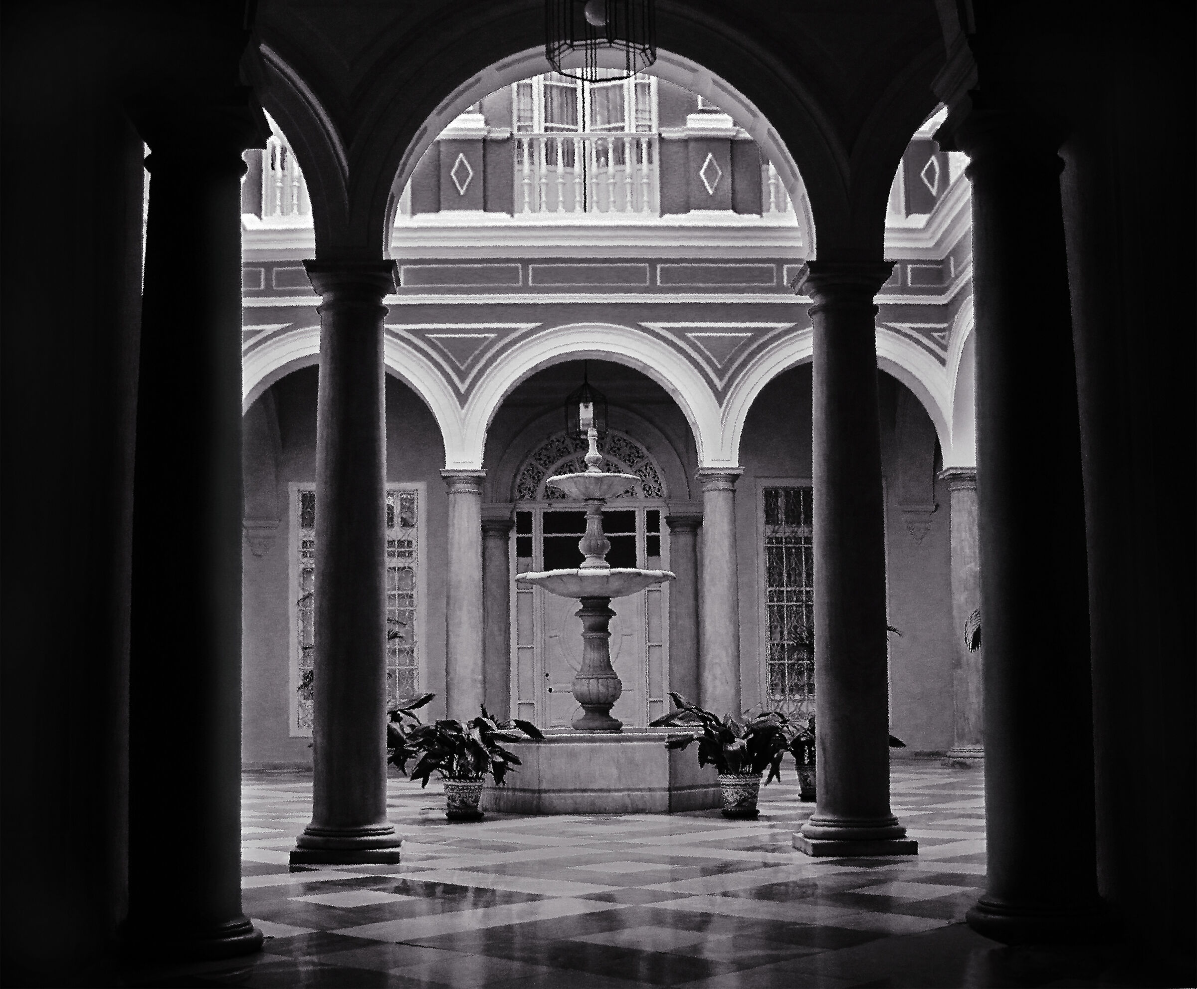 Classico portico di Siviglia