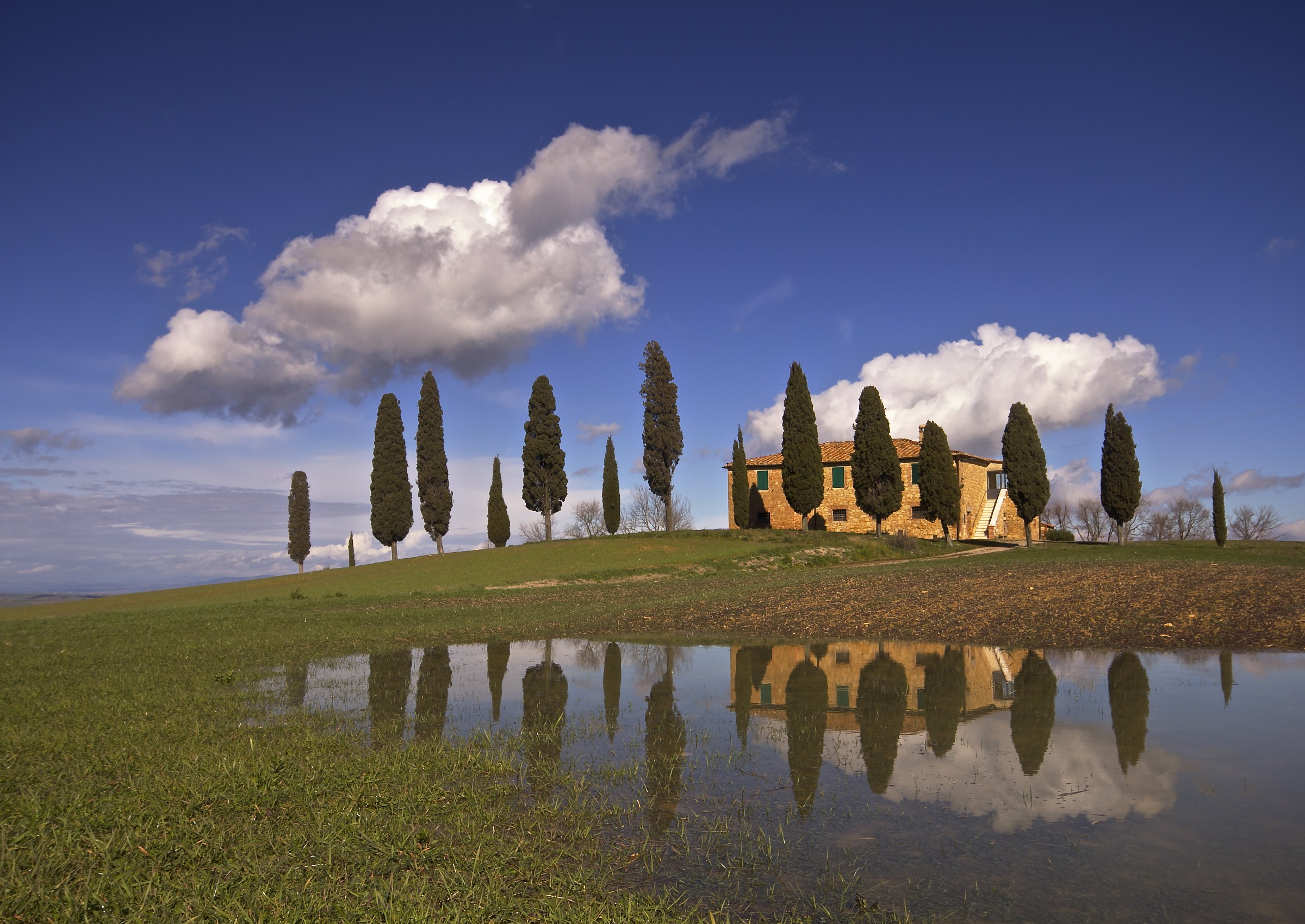 riflessi in val d'Orcia