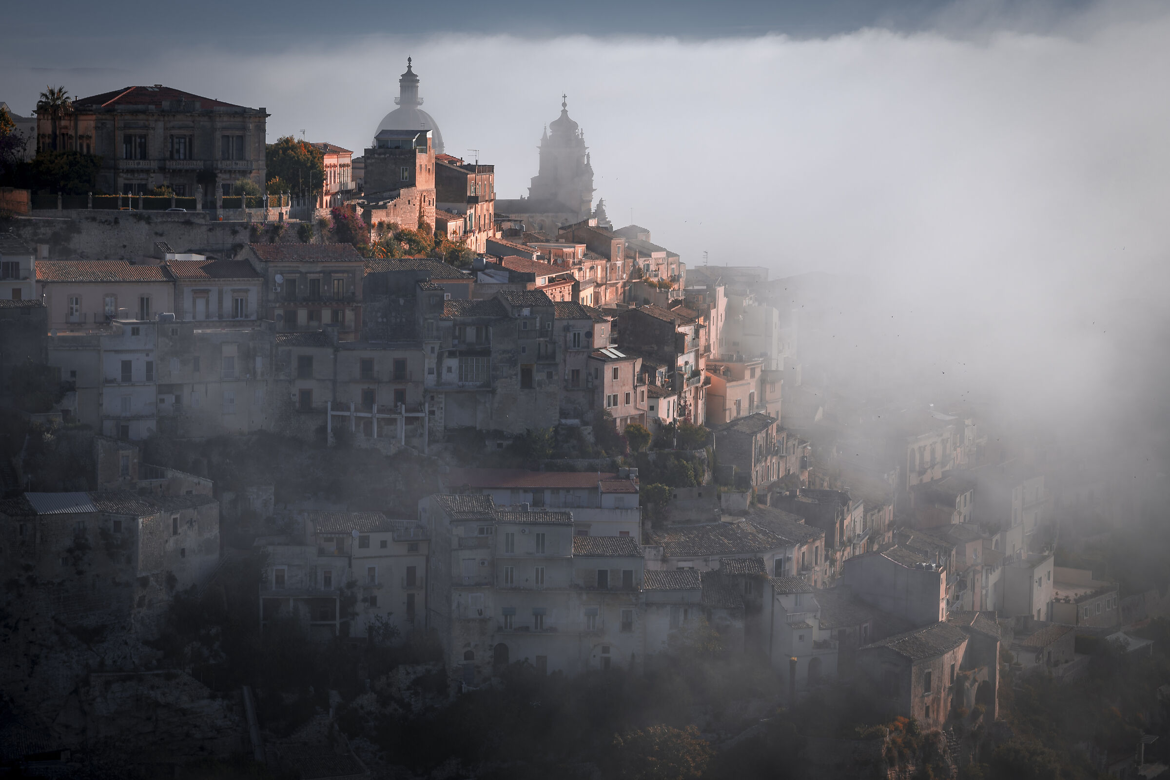 Risveglio tra la nebbia