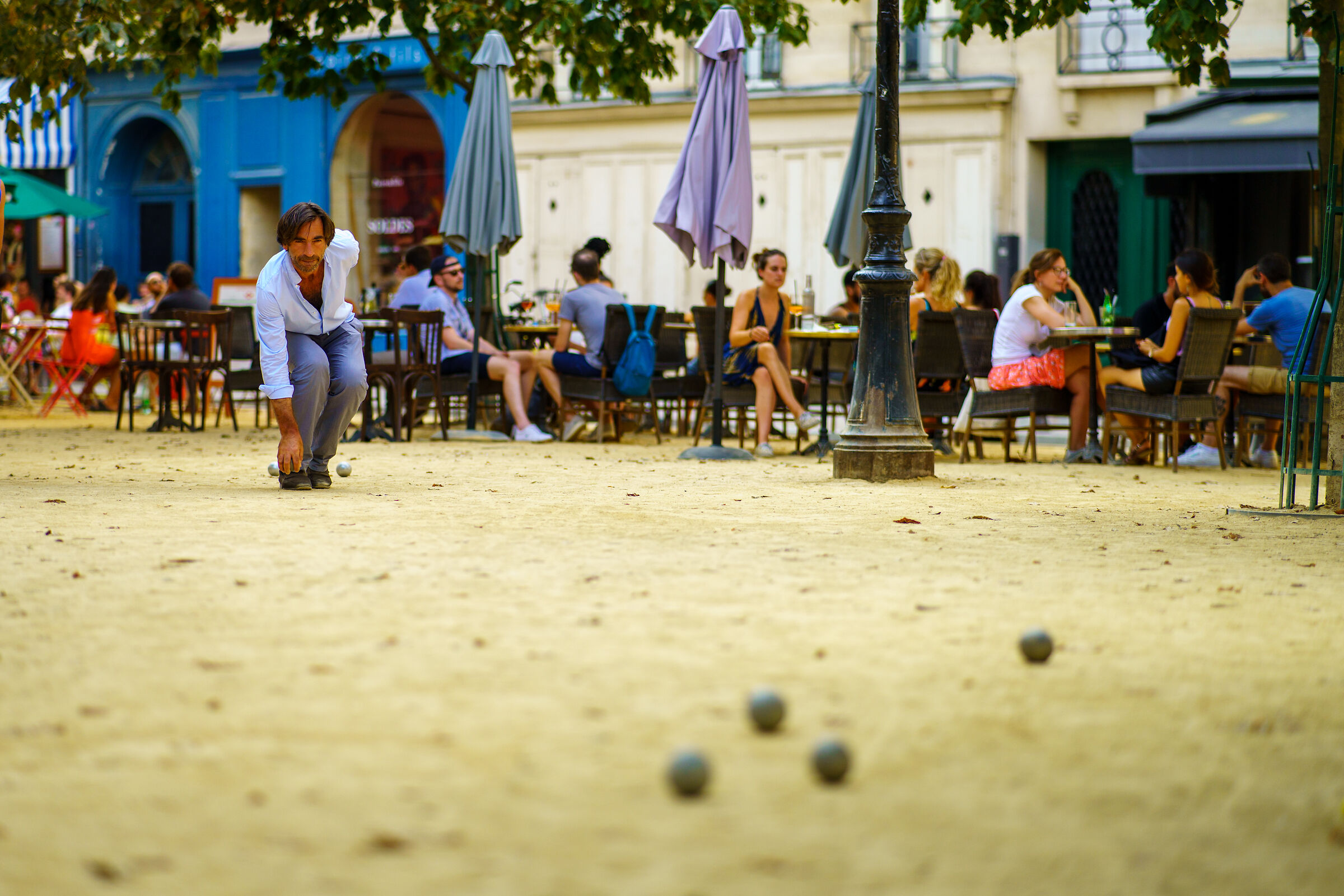 Partita a bocce (Parigi)