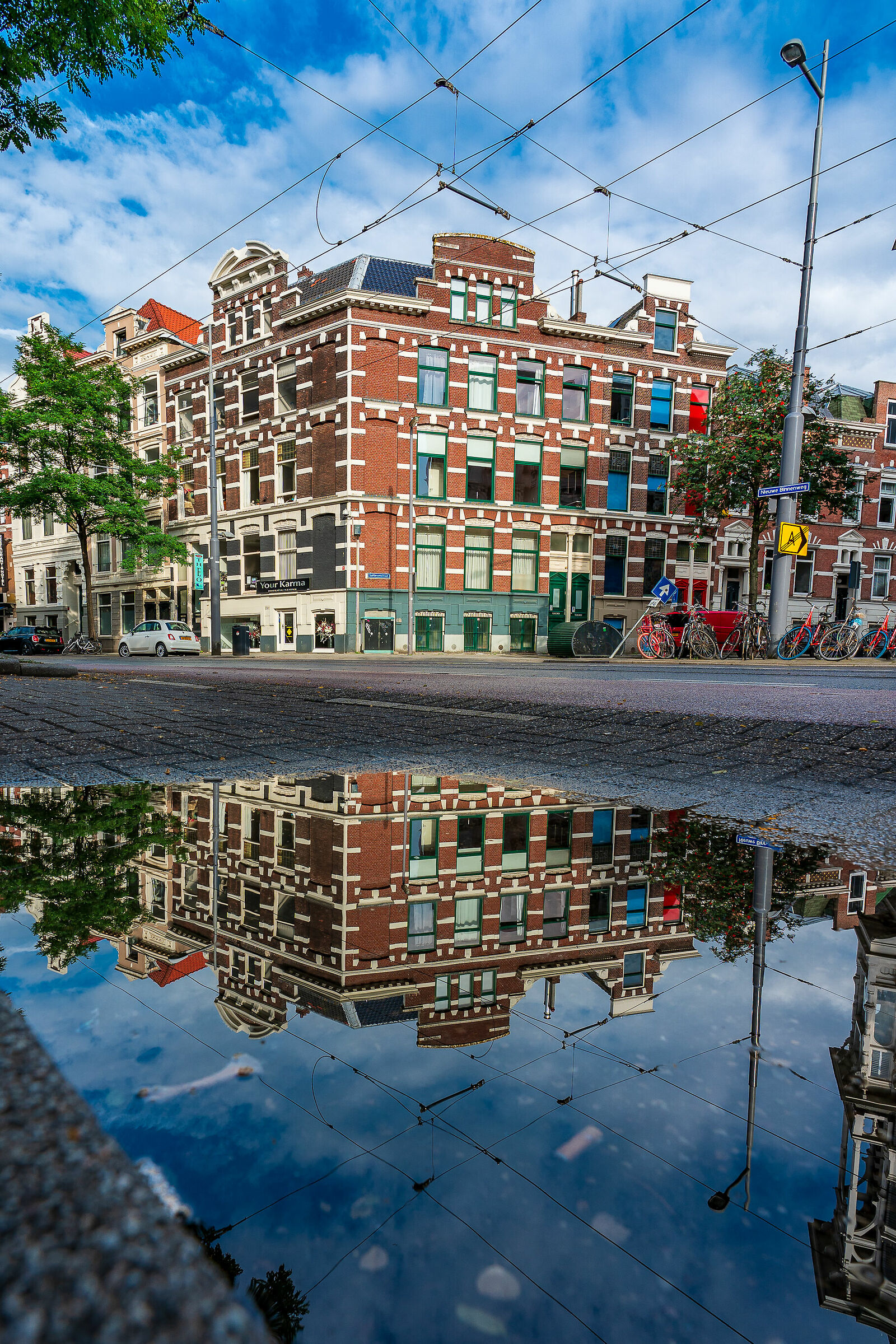 Rotterdam after a summer rain