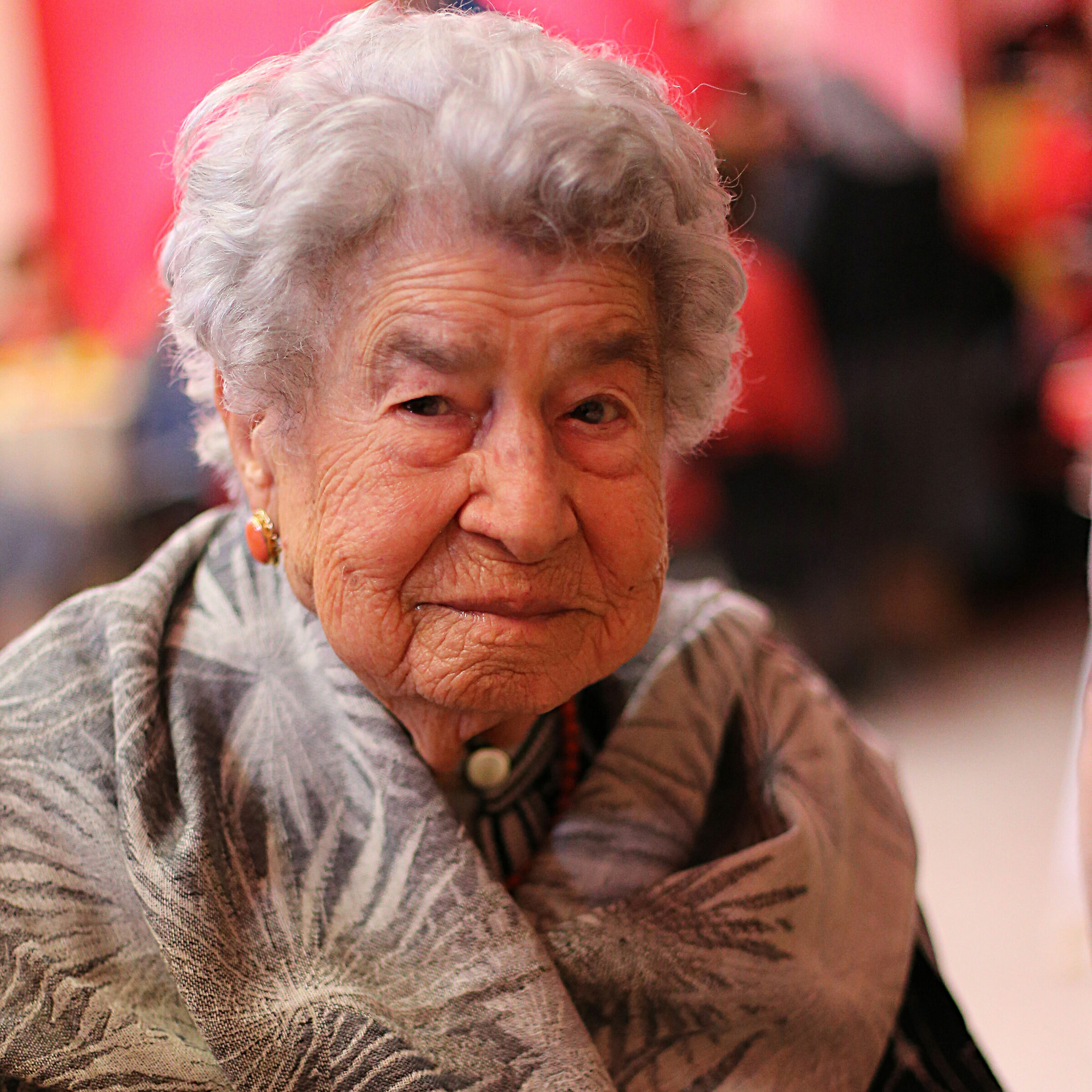 Un sorriso il giorno del suo 106 esimo compleanno