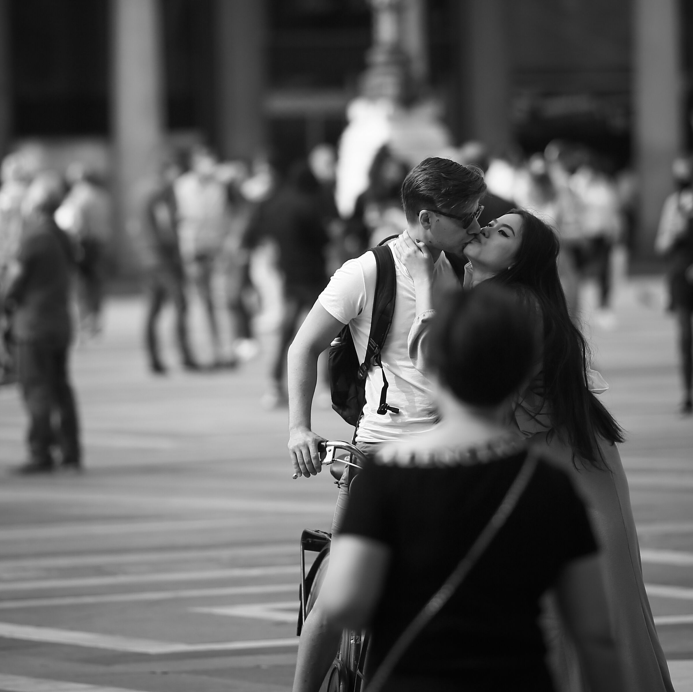 Il bacio rubato.Milano