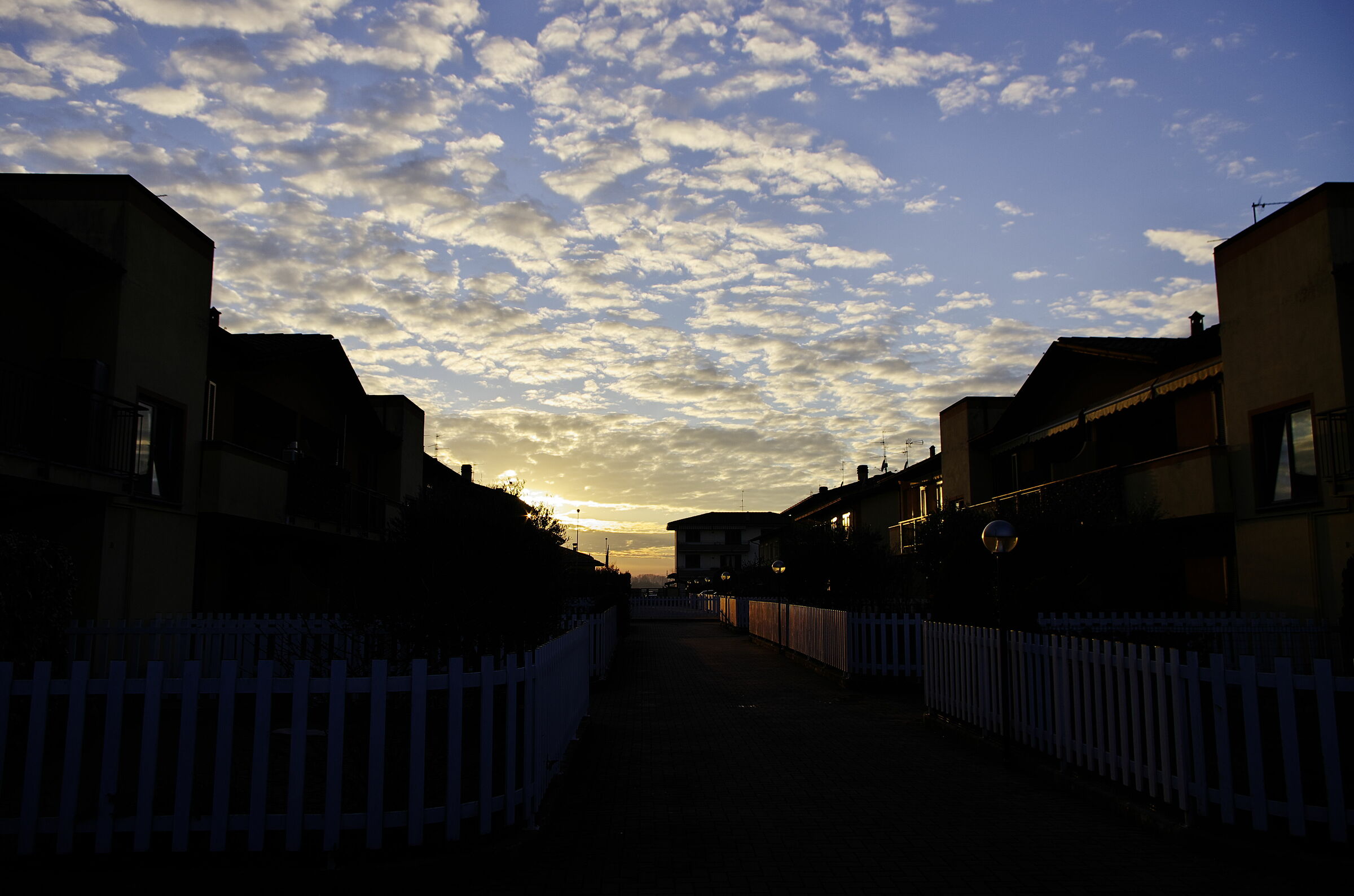 Tramonto a Massalengo (lo)