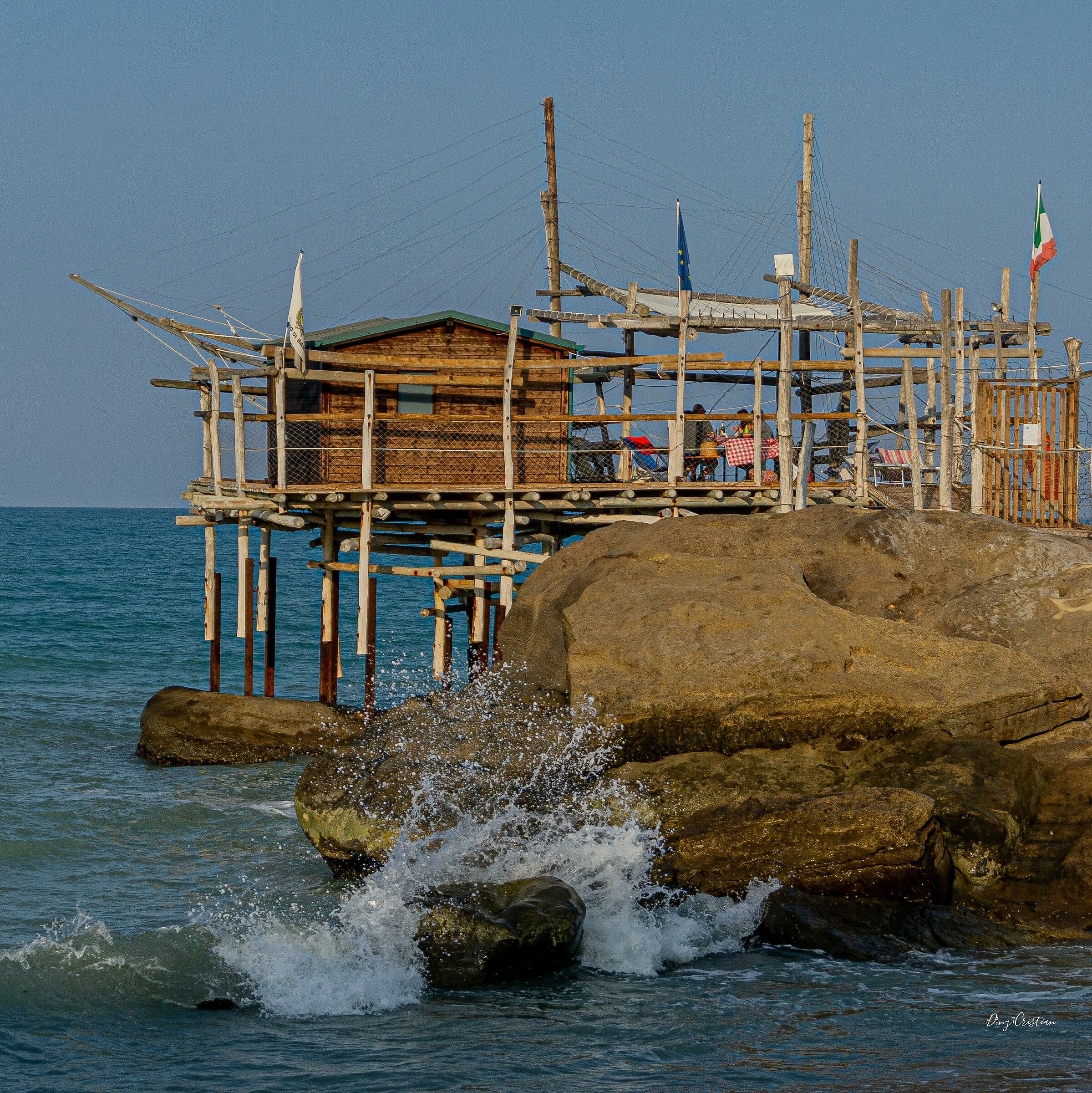 Trabocchi coast, Adriatic Sea