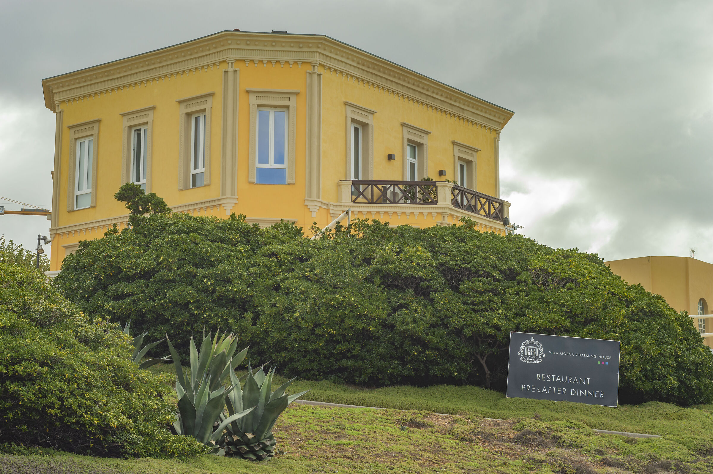 Alghero - View of Villa Mosca