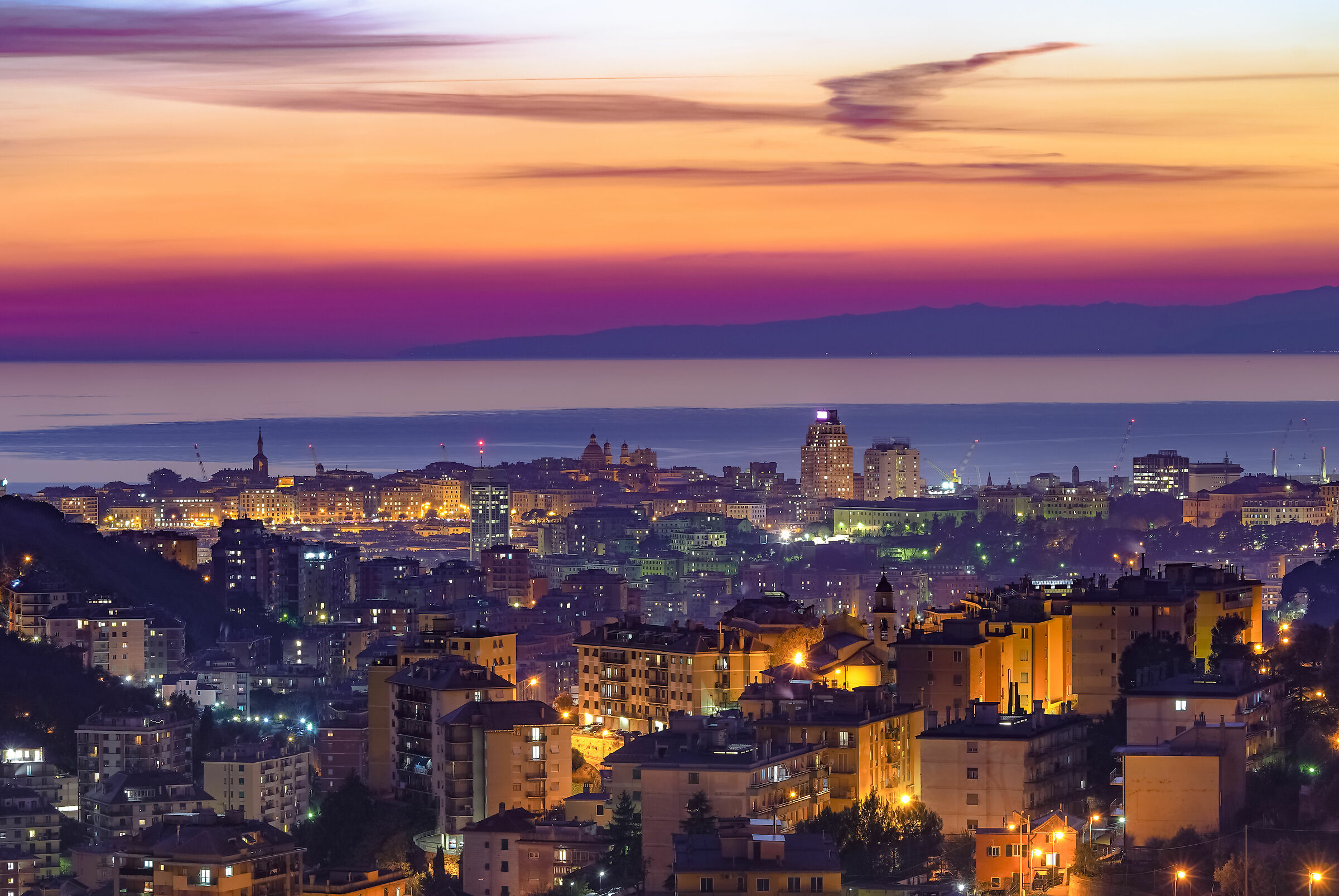 Ecco come era Genova ieri.