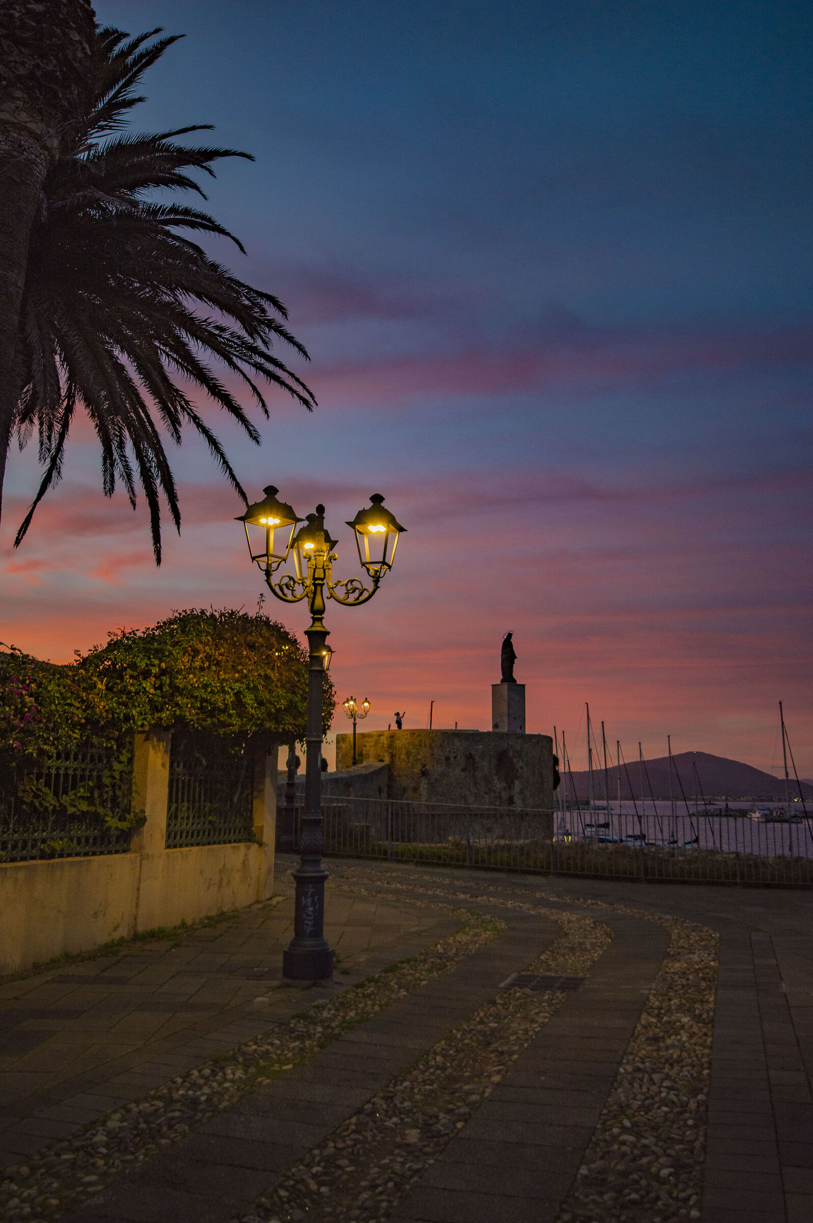 Alghero - Madonna on the Tower of Sant'Elmo