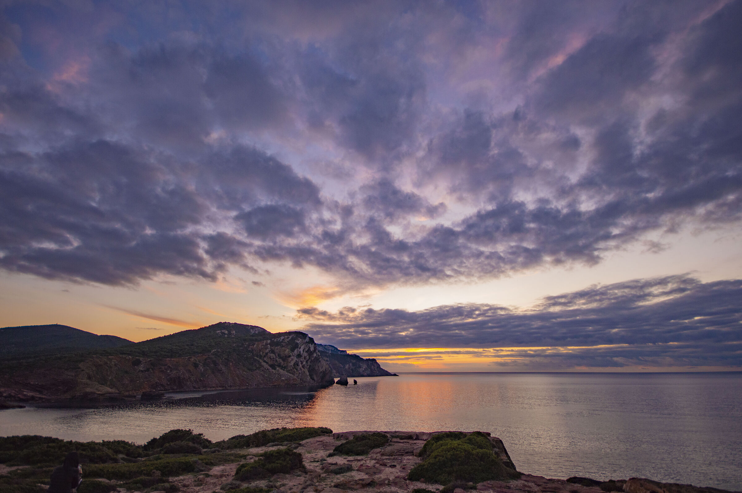 Alghero - sunset Porticciolo
