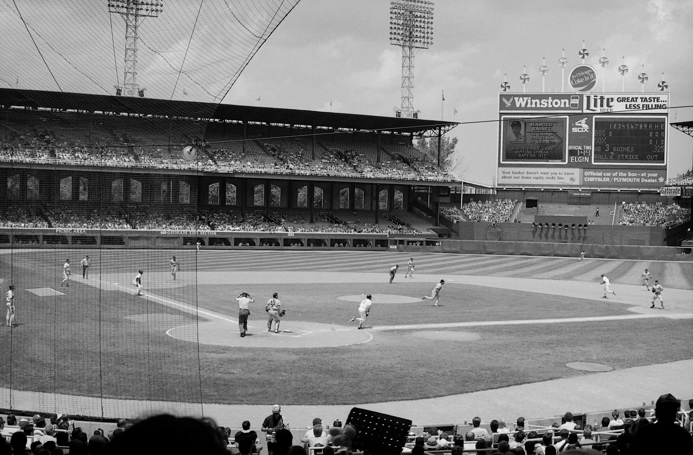 nostalgic baseball - sox vs bos