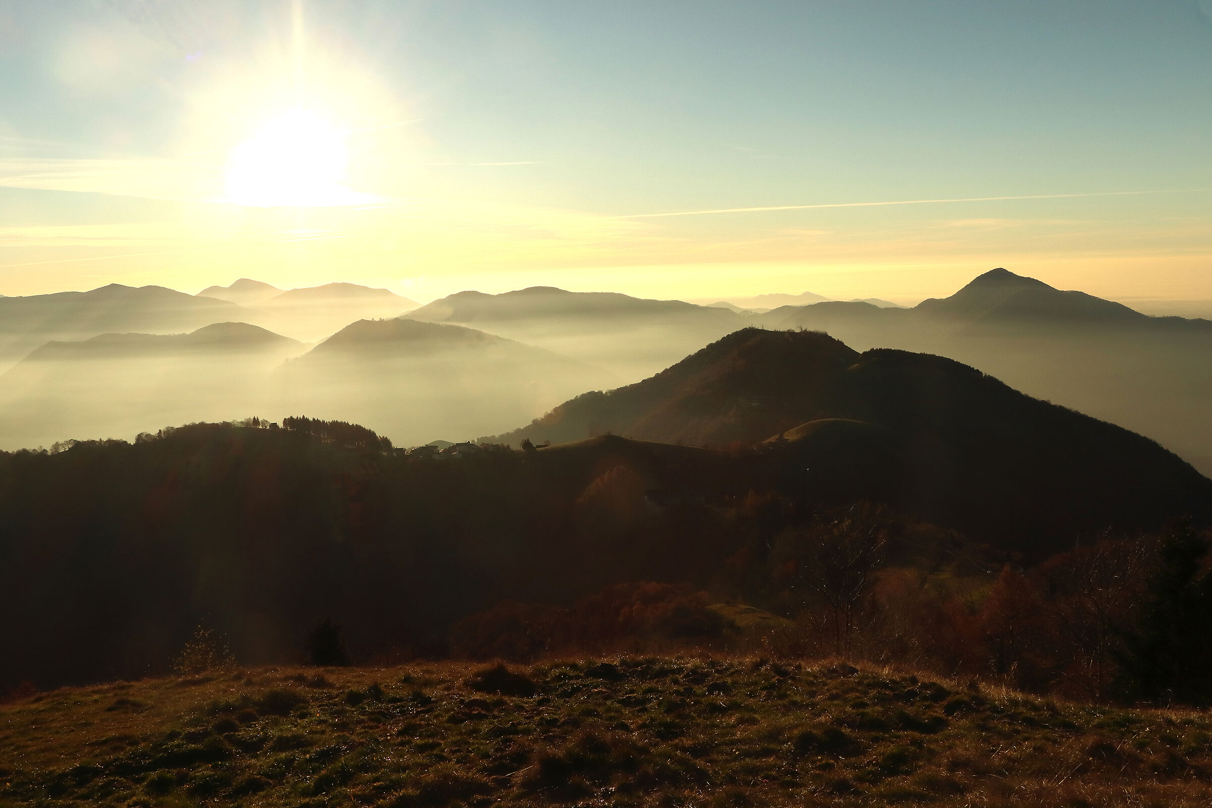l'alba dal monte Poieto